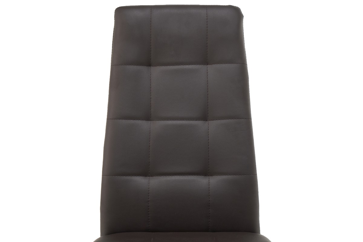 Стілець N-66-2 коричневий + чорний 6