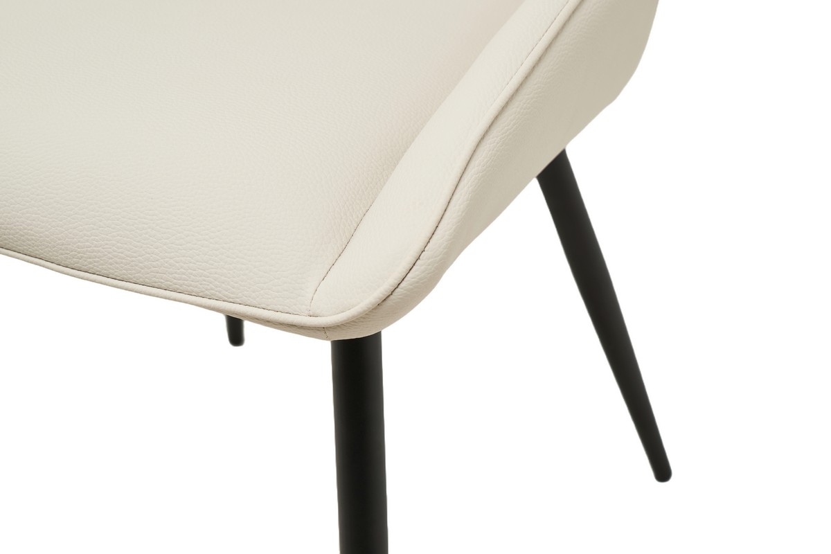 Стілець M-75 айворі + чорний 8