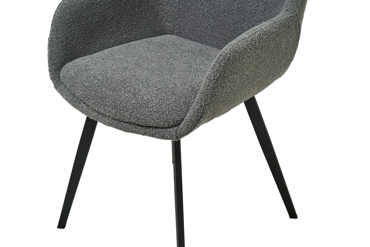 Стілець M-160 сірий + чорний 8