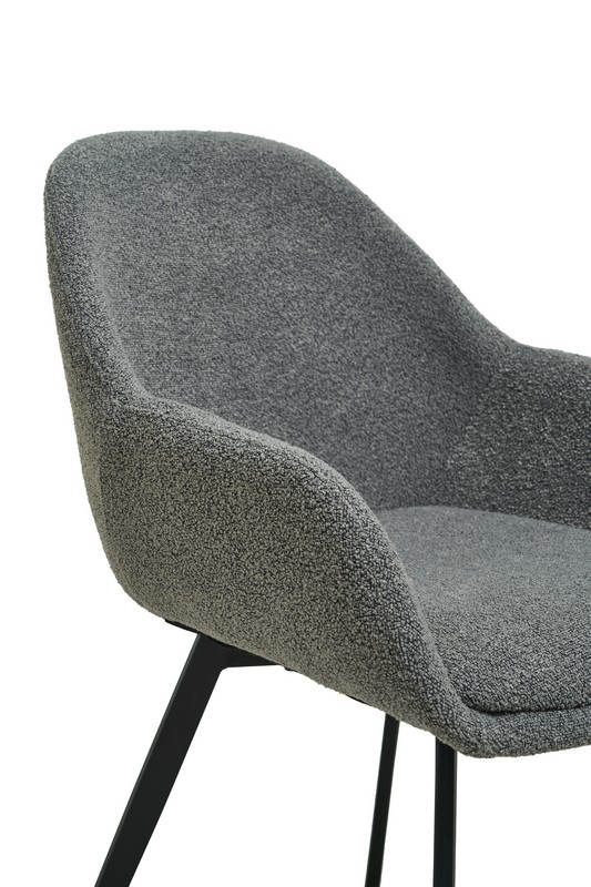 Стілець M-160 сірий + чорний 7