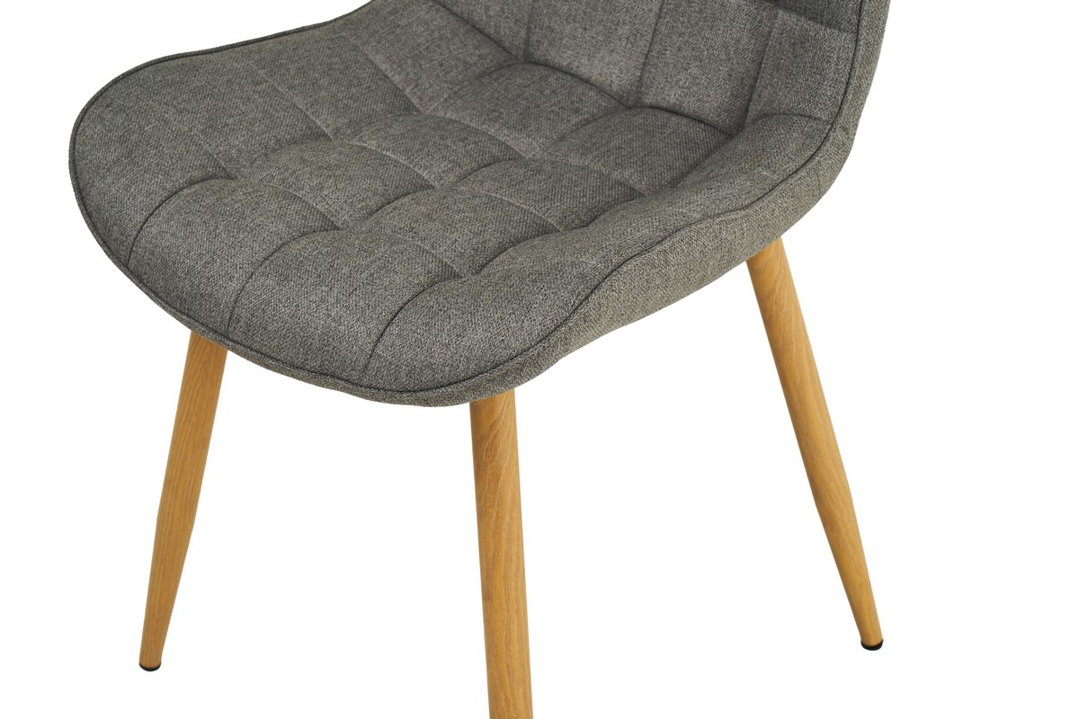 Стілець M-76 попільний + дуб 6