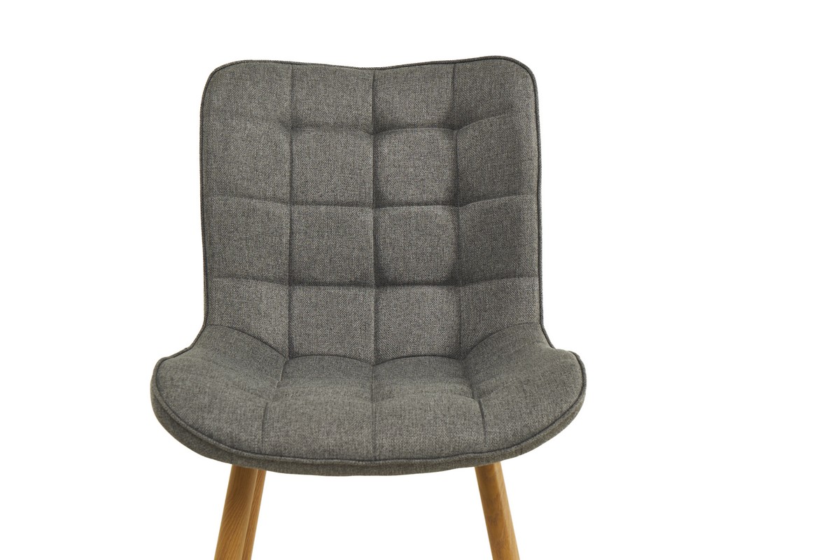 Стілець M-76 попільний + дуб 7