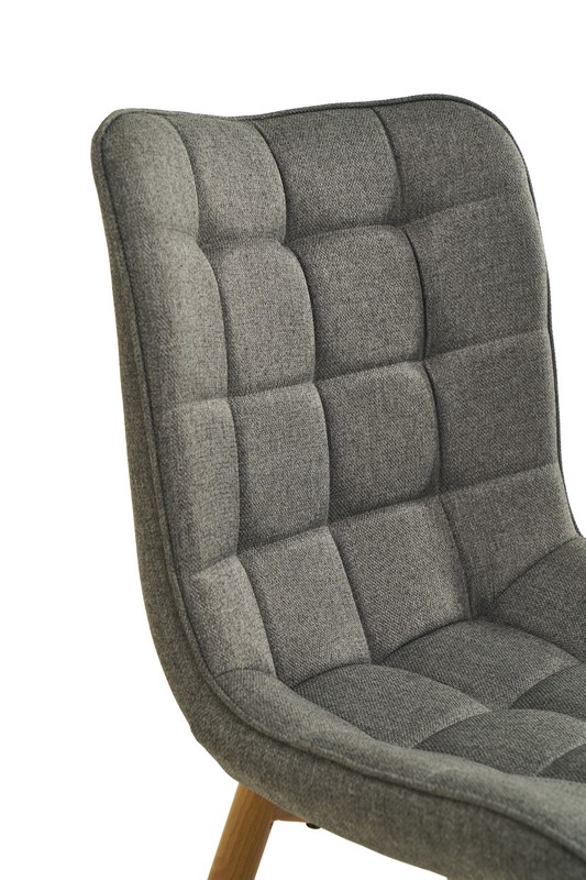 Стілець M-76 попільний + дуб 8