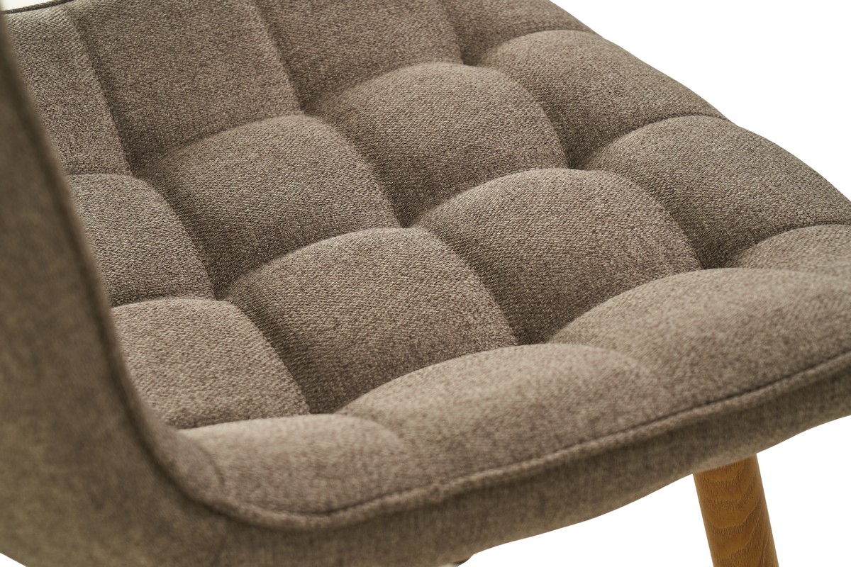 Стілець M-76 тауп + дуб 10