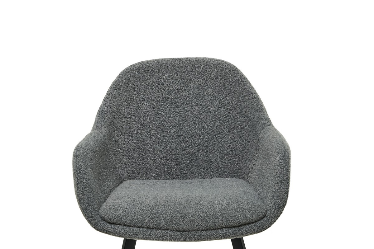 Стілець M-160 сірий + чорний 6