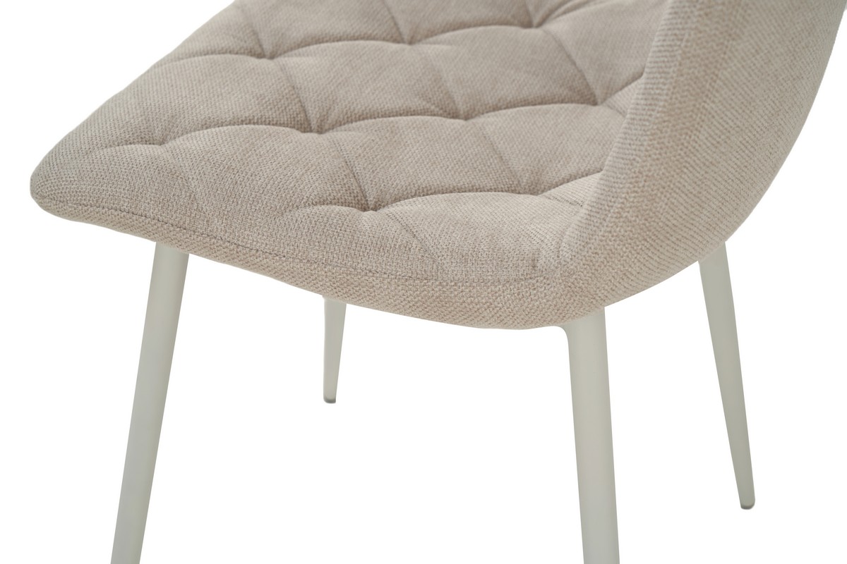 Стілець N-41 льон + білий 8