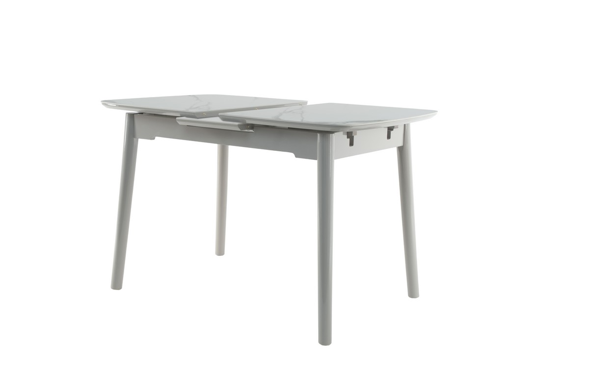 Керамічний стіл TM-84 каса вайт + сірий 5