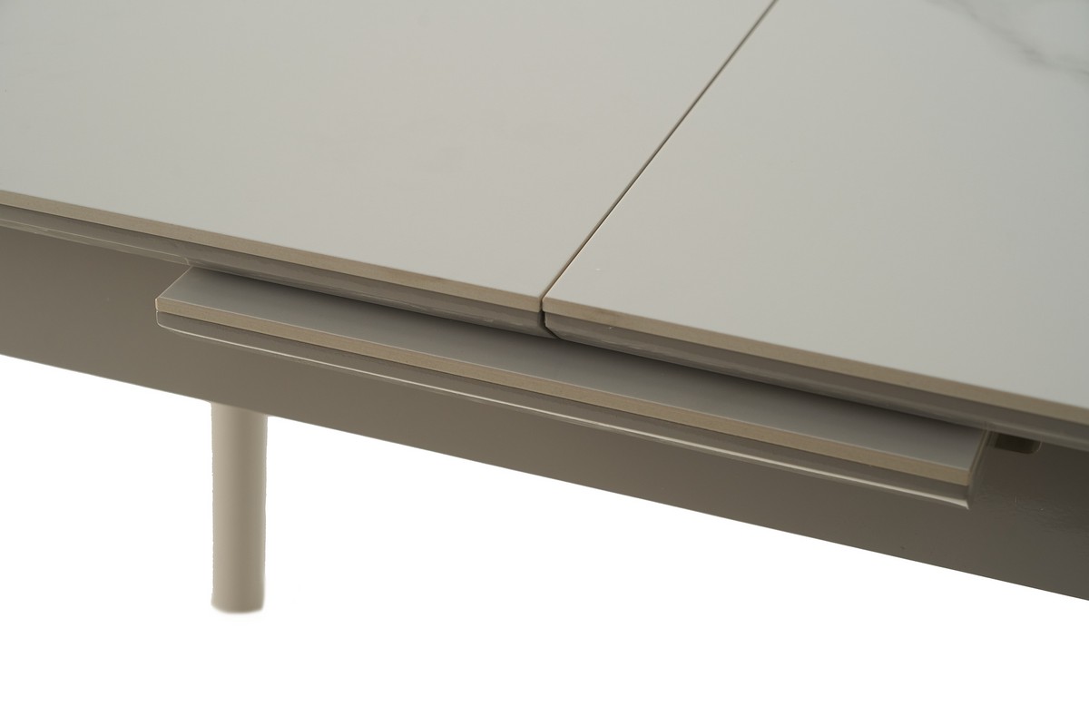 Керамічний стіл TM-84 каса вайт + сірий 9