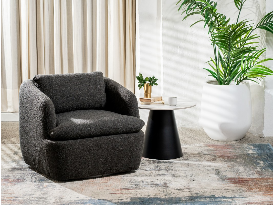 Поворотне крісло "Гарібальді" графіт