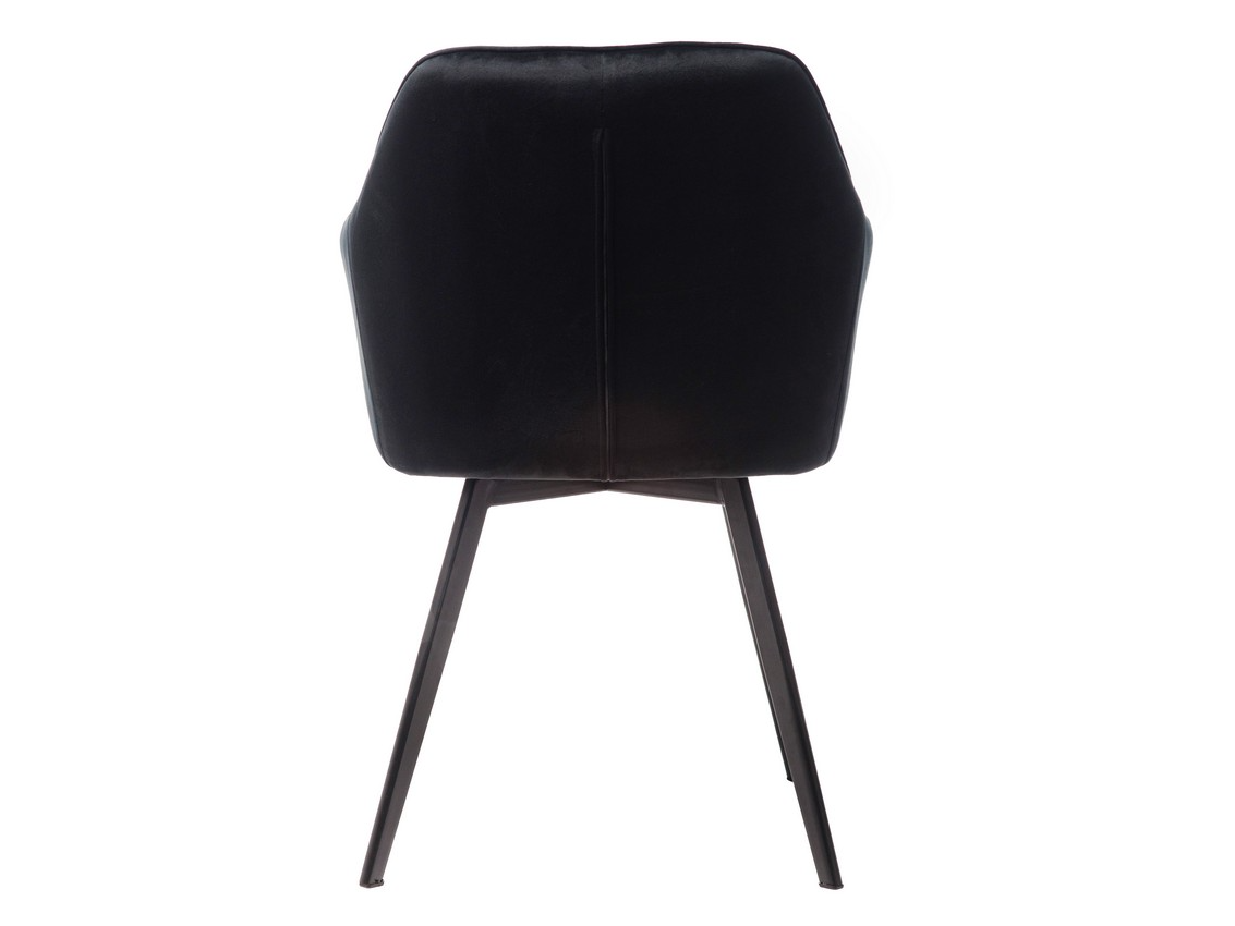 Стілець поворотний R-63 чорний + чорний 4