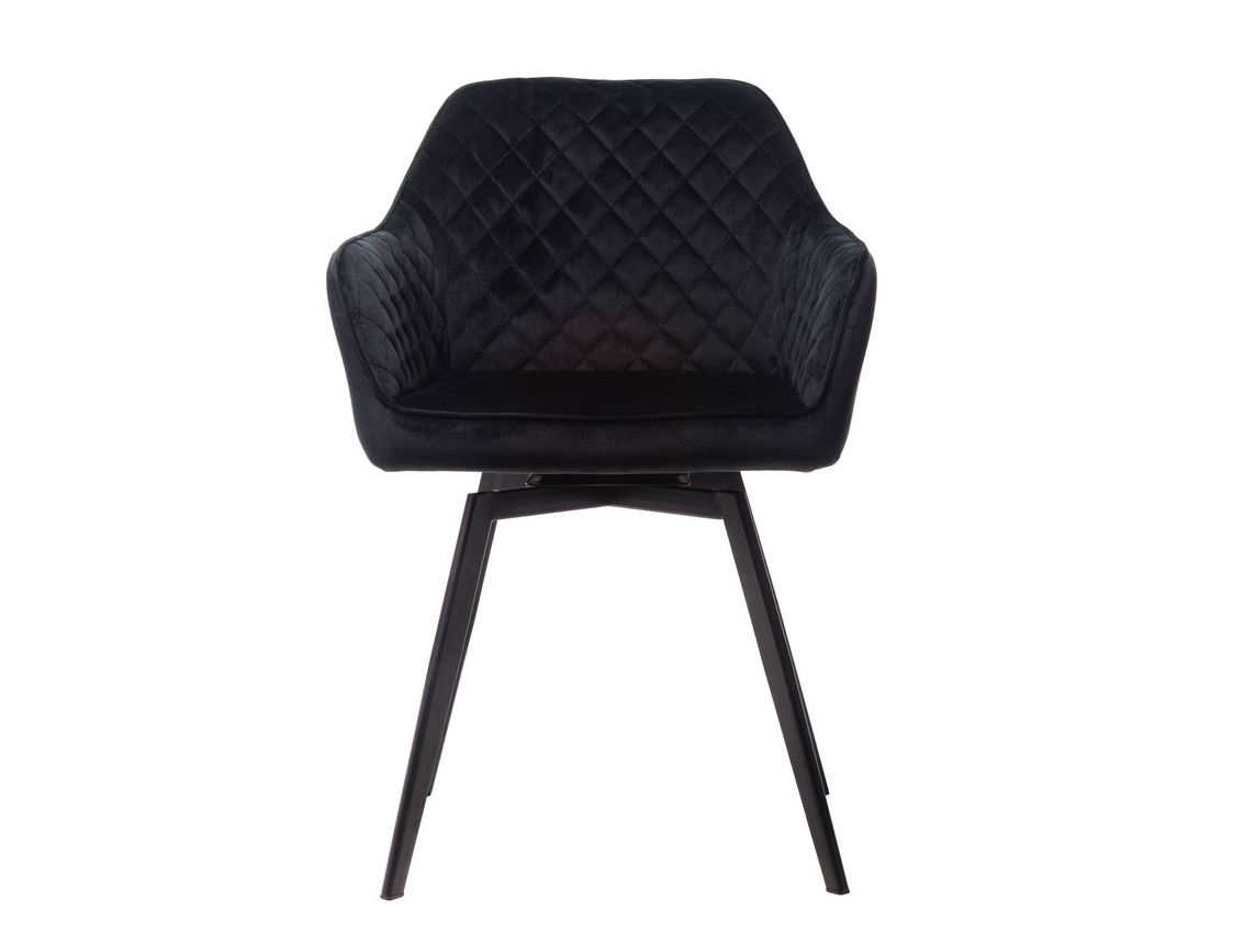 Стілець поворотний R-63 чорний + чорний 5