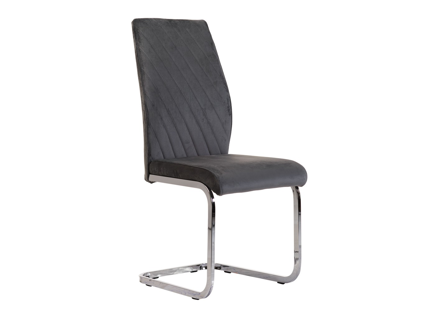 Стілець S-118 сірий велюр