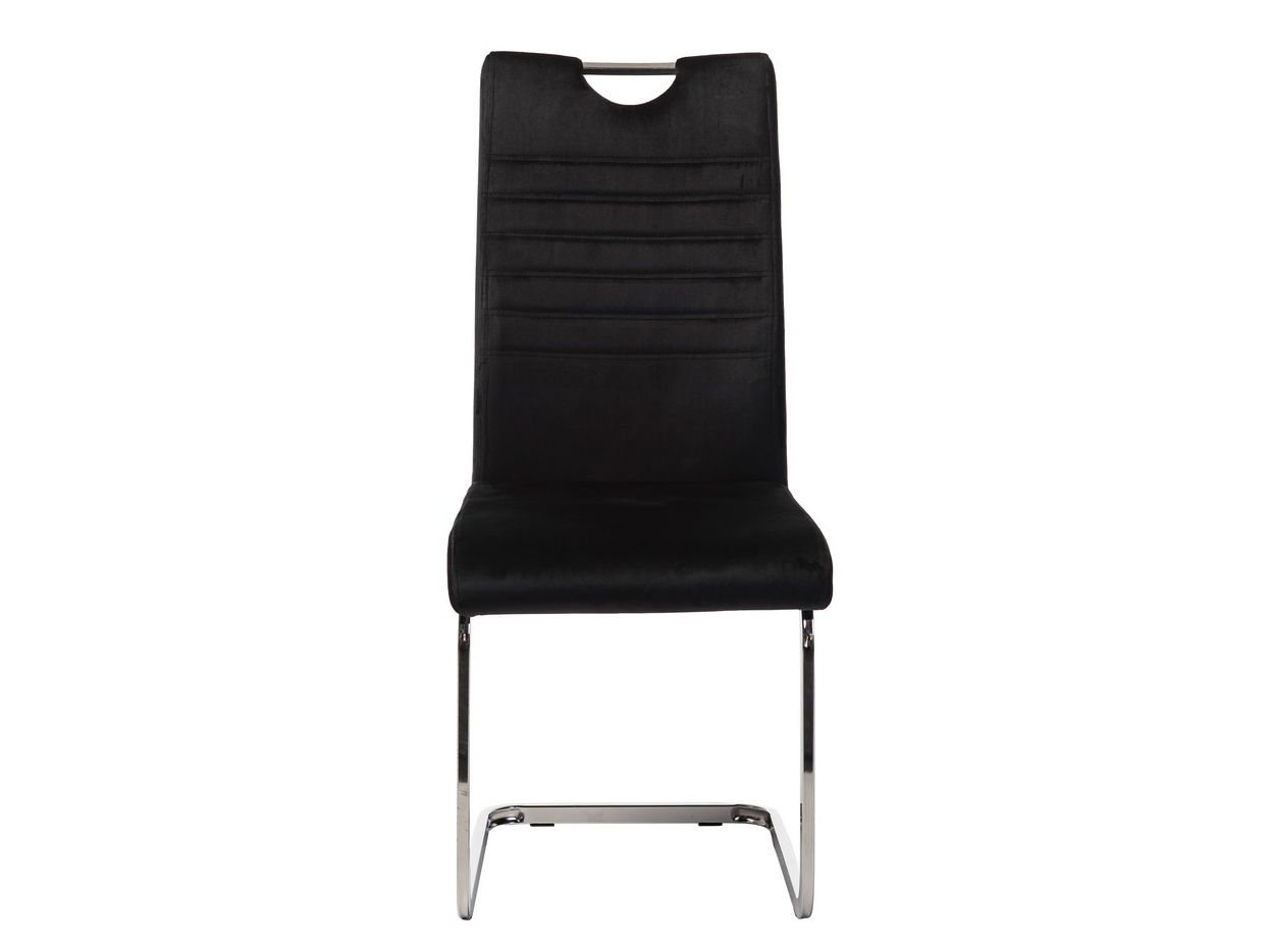 Стілець S-120 чорний велюр 5