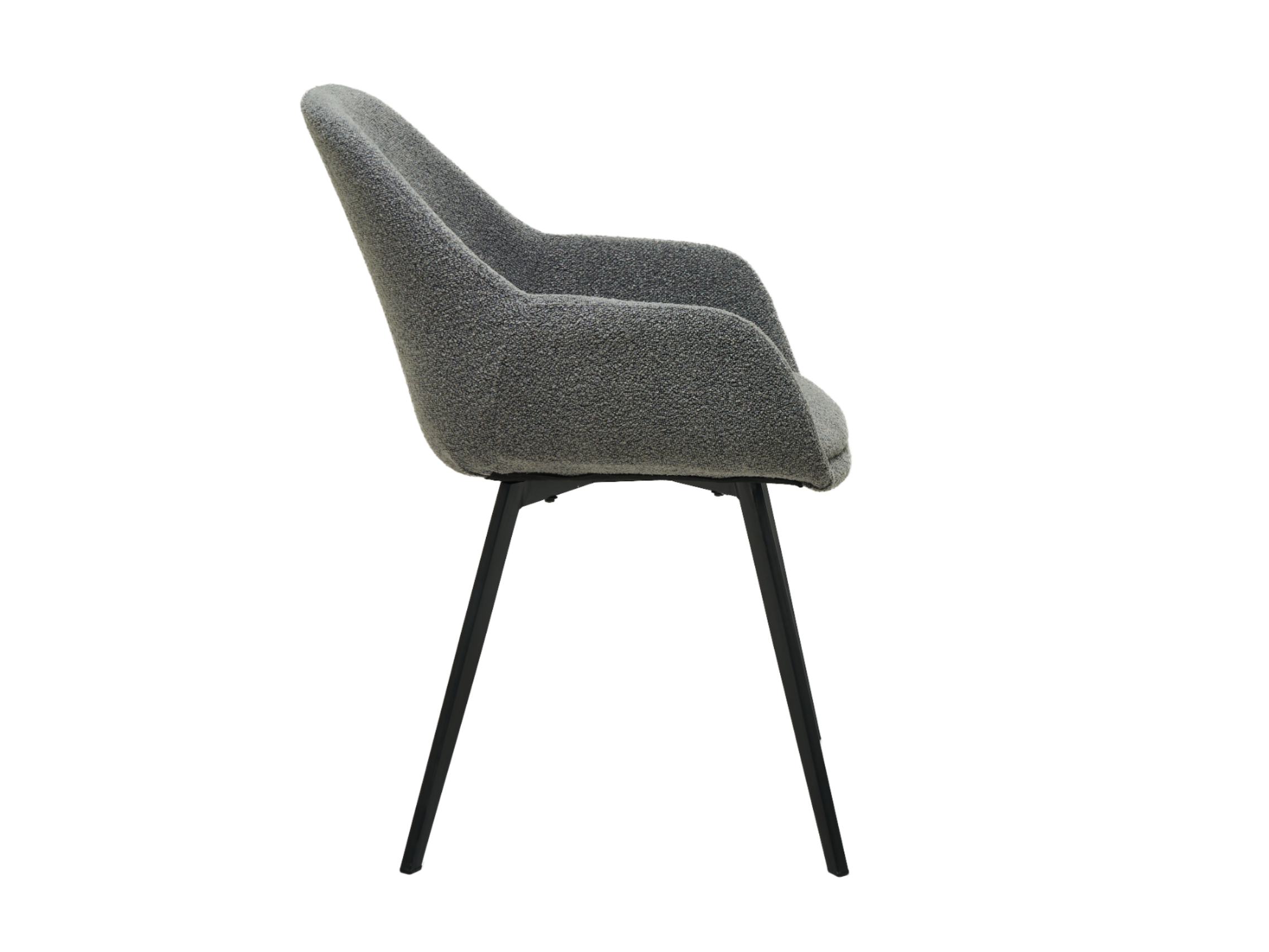 Стілець M-160 сірий + чорний 2