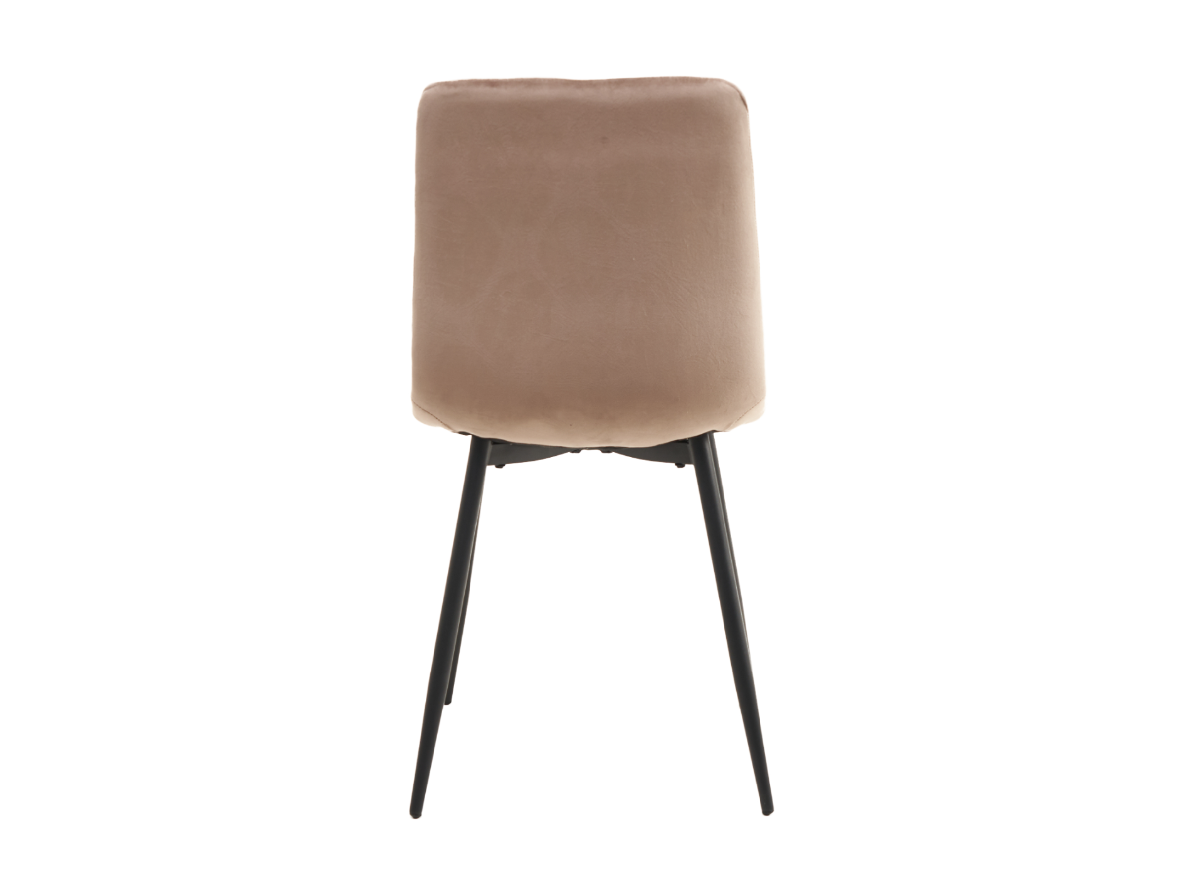 Стілець N-41 капучино велюр + чорний 4