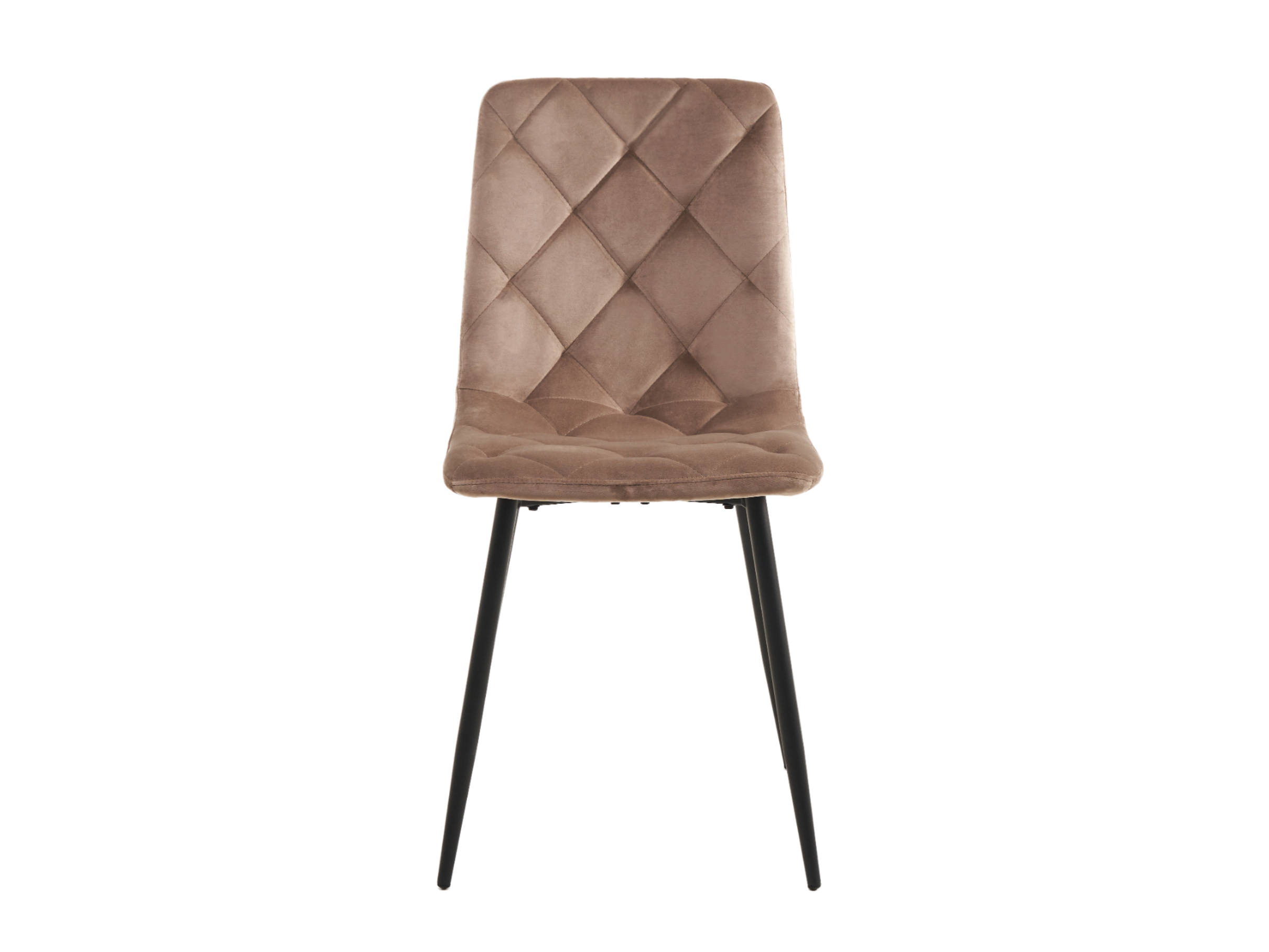 Стілець N-41 капучино велюр + чорний 5