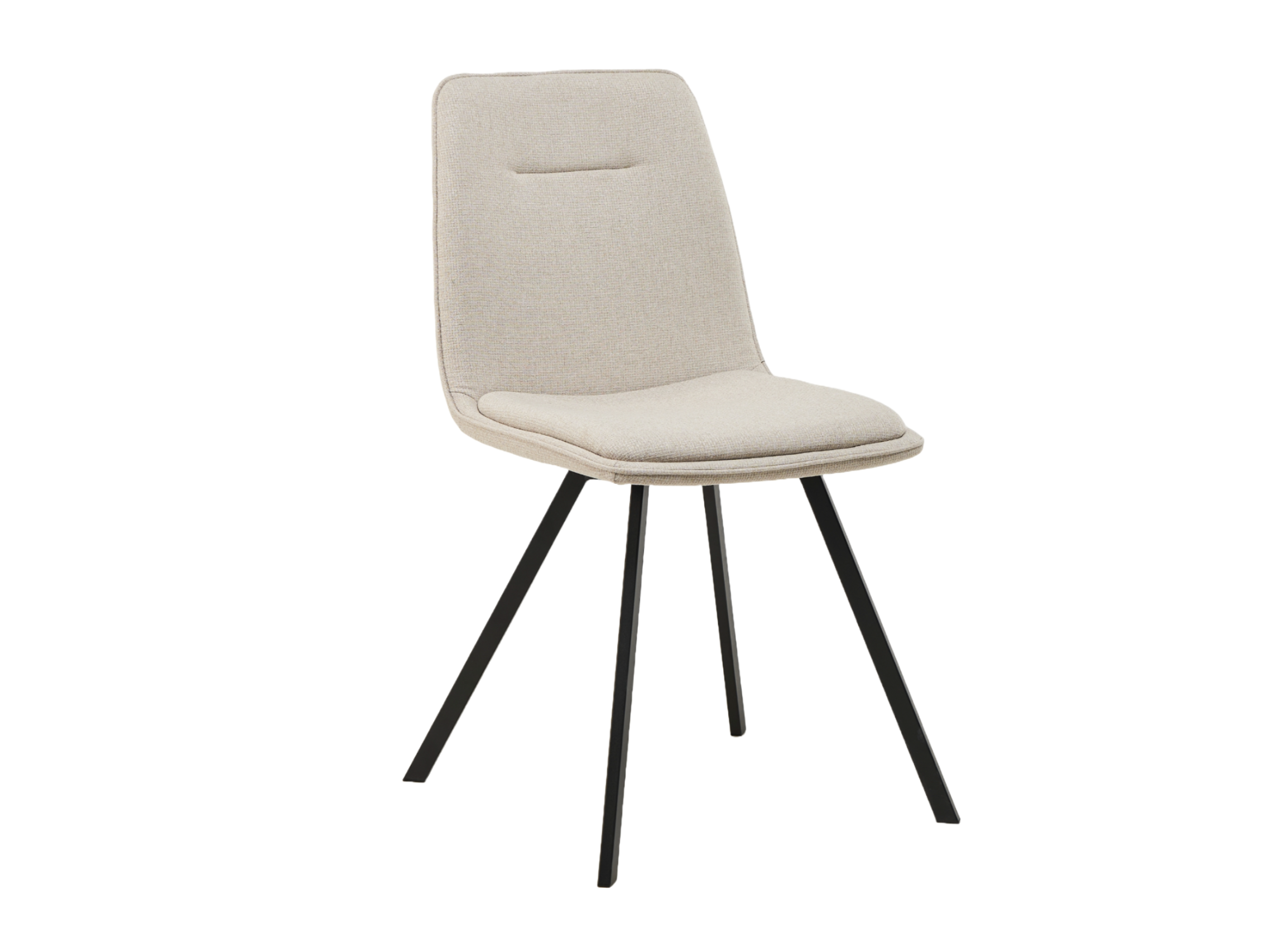 Стілець M-71 айворі + чорний