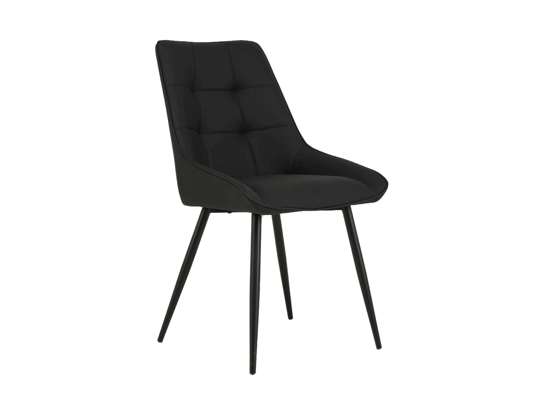 Стілець M-75 чорний + чорний