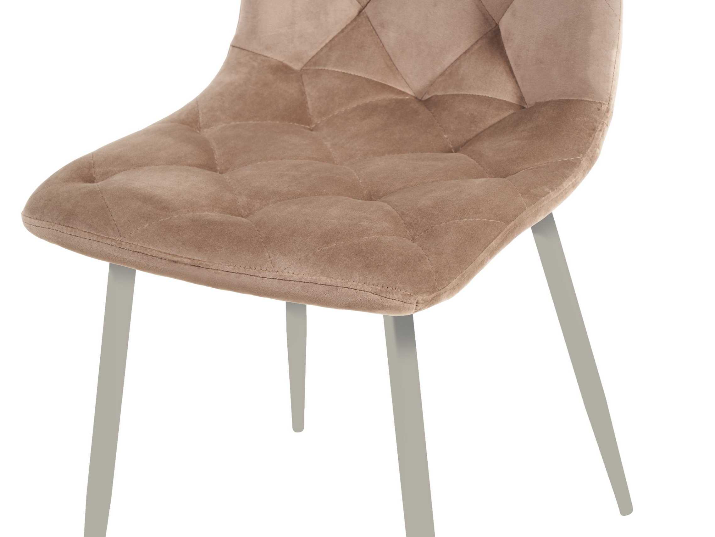 Стілець N-41 капучино велюр + капучино 8