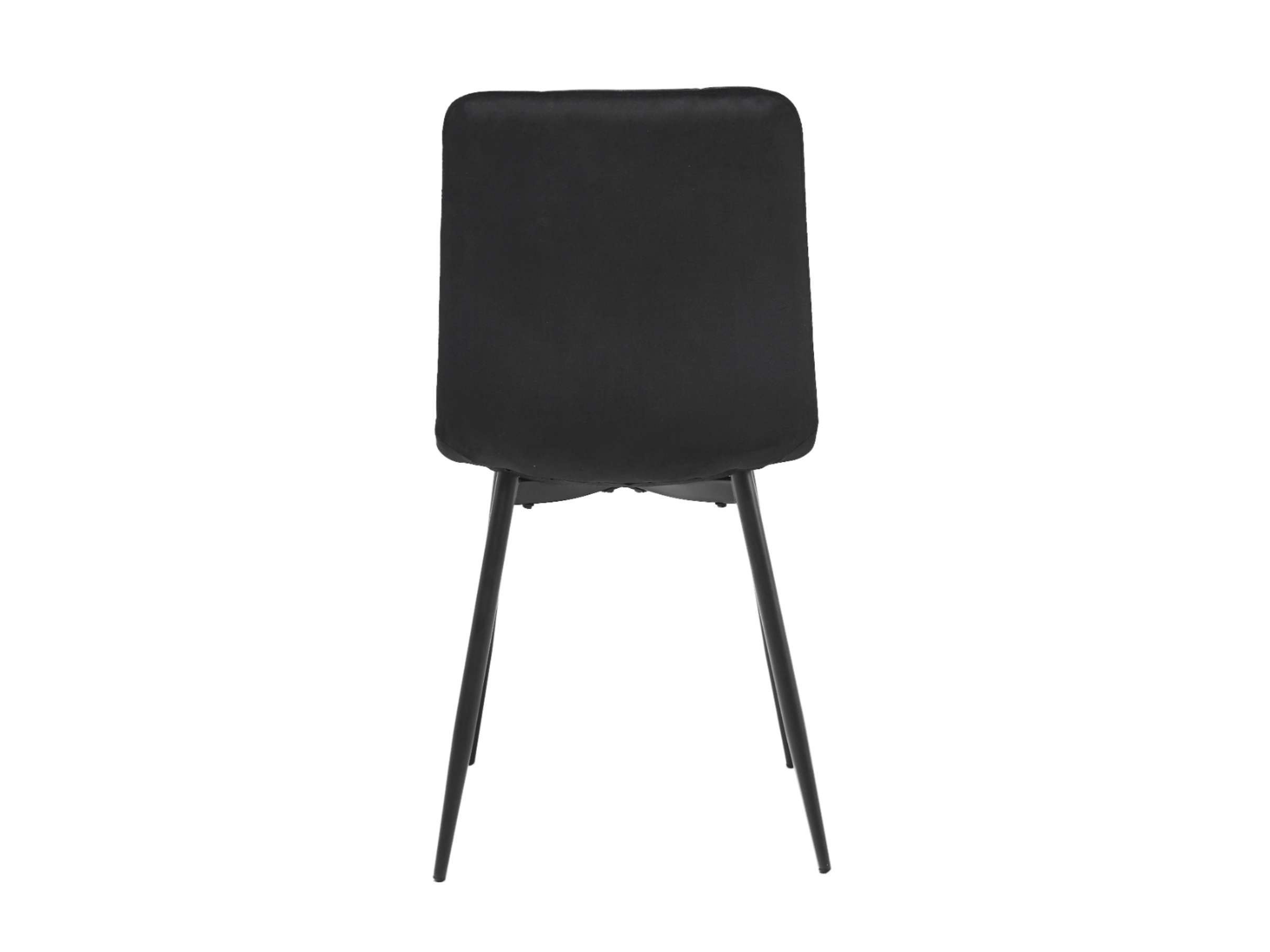Стілець N-41 чорний велюр + чорний 4