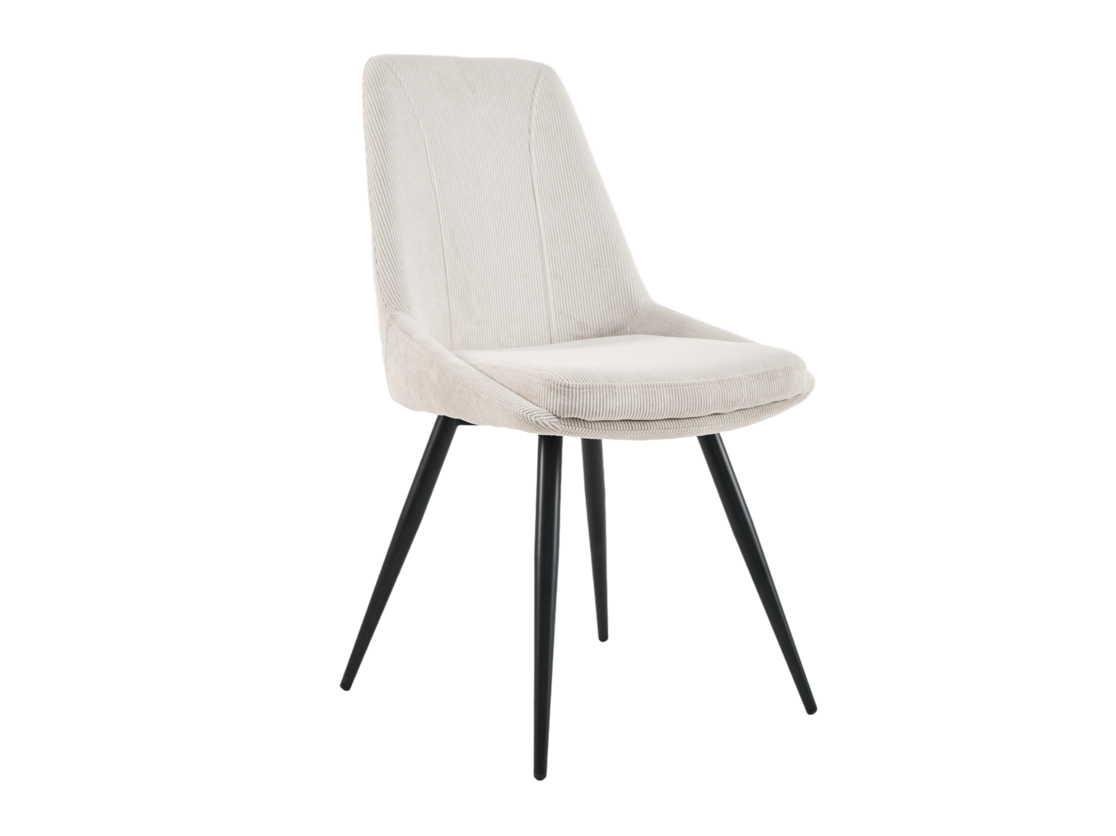 Стілець M-72 натуральний + чорний