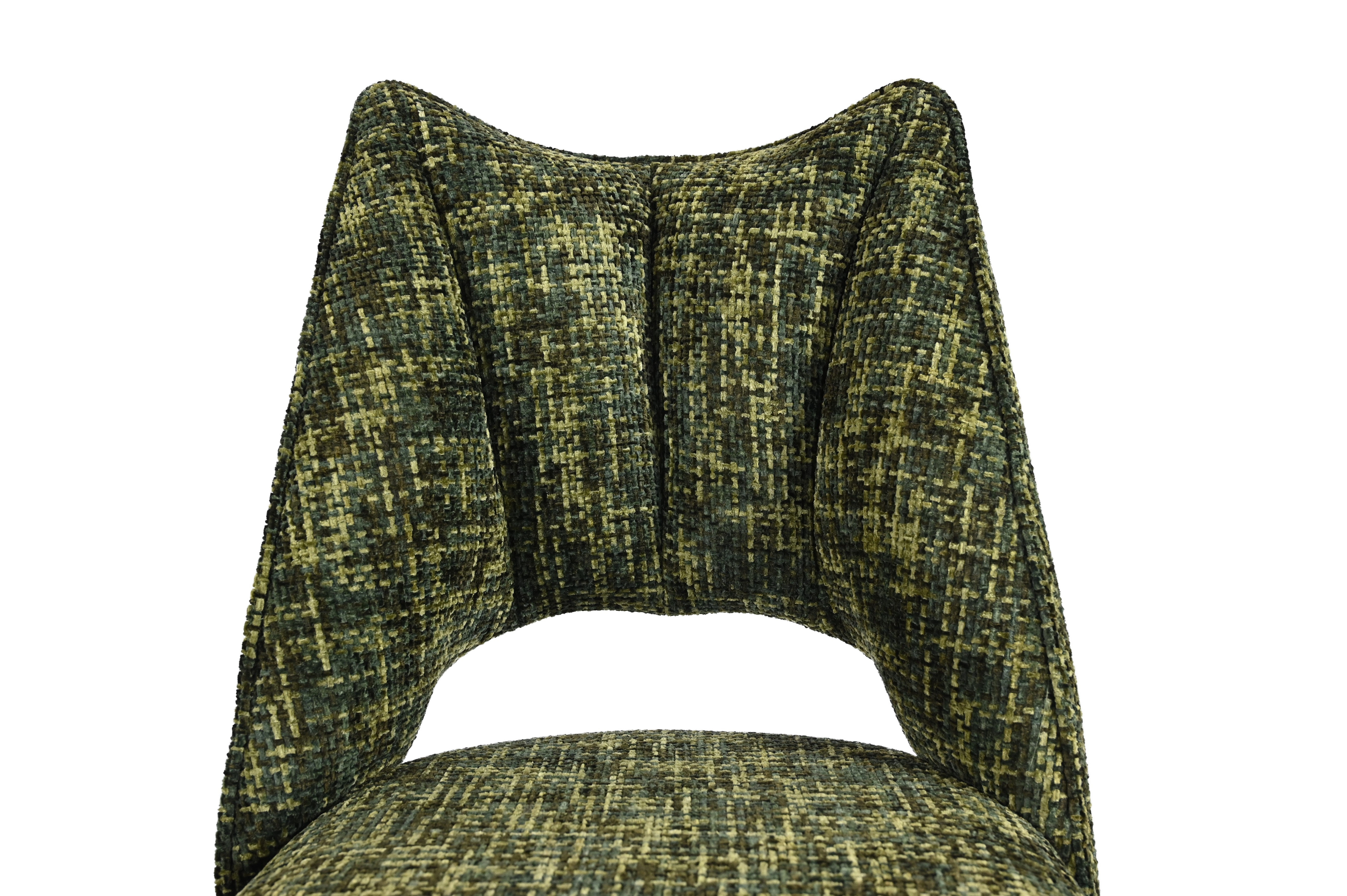 Стілець M-217 форест + чорний 6