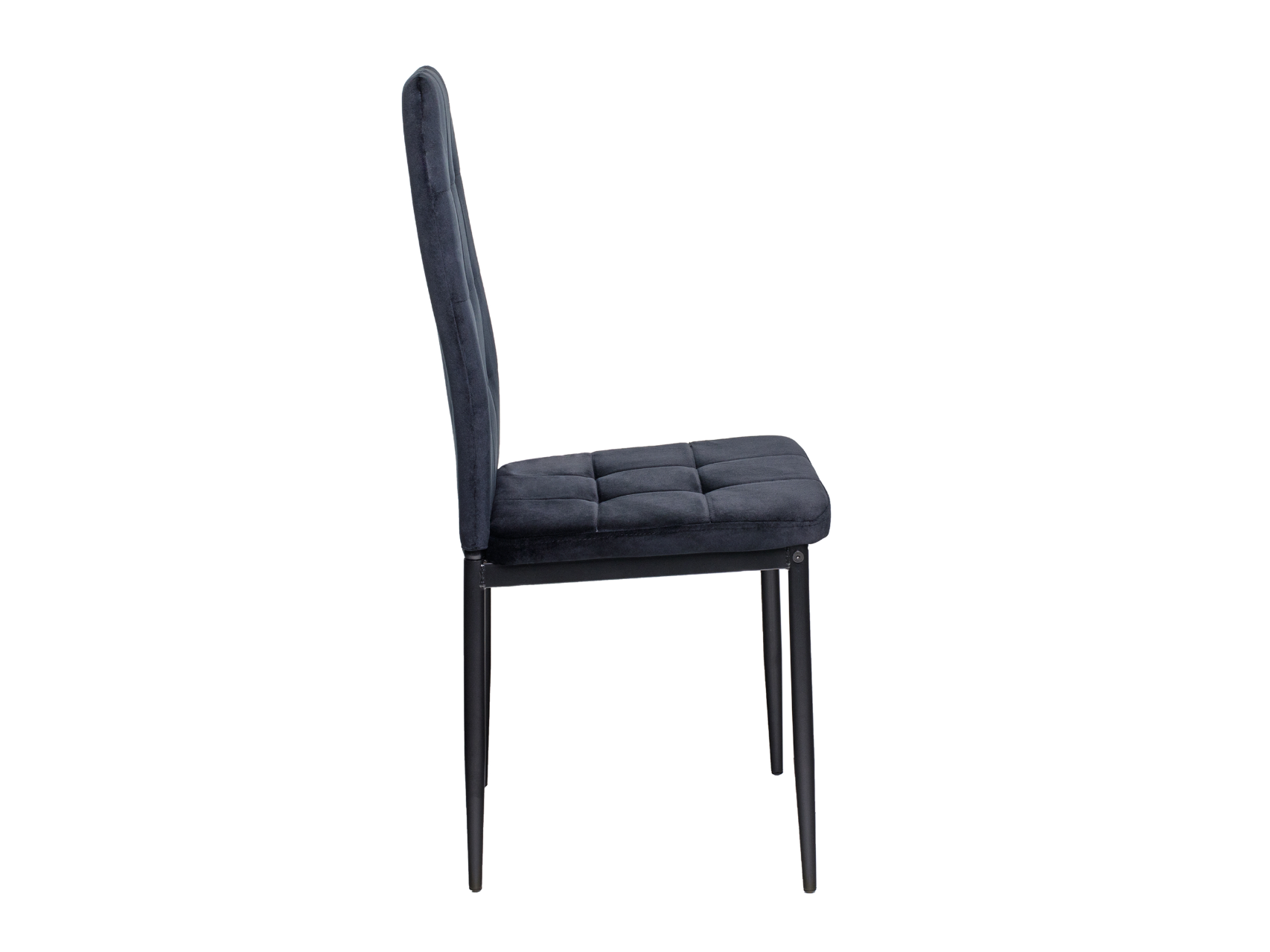 Стілець N-66-2 чорний велюр 2