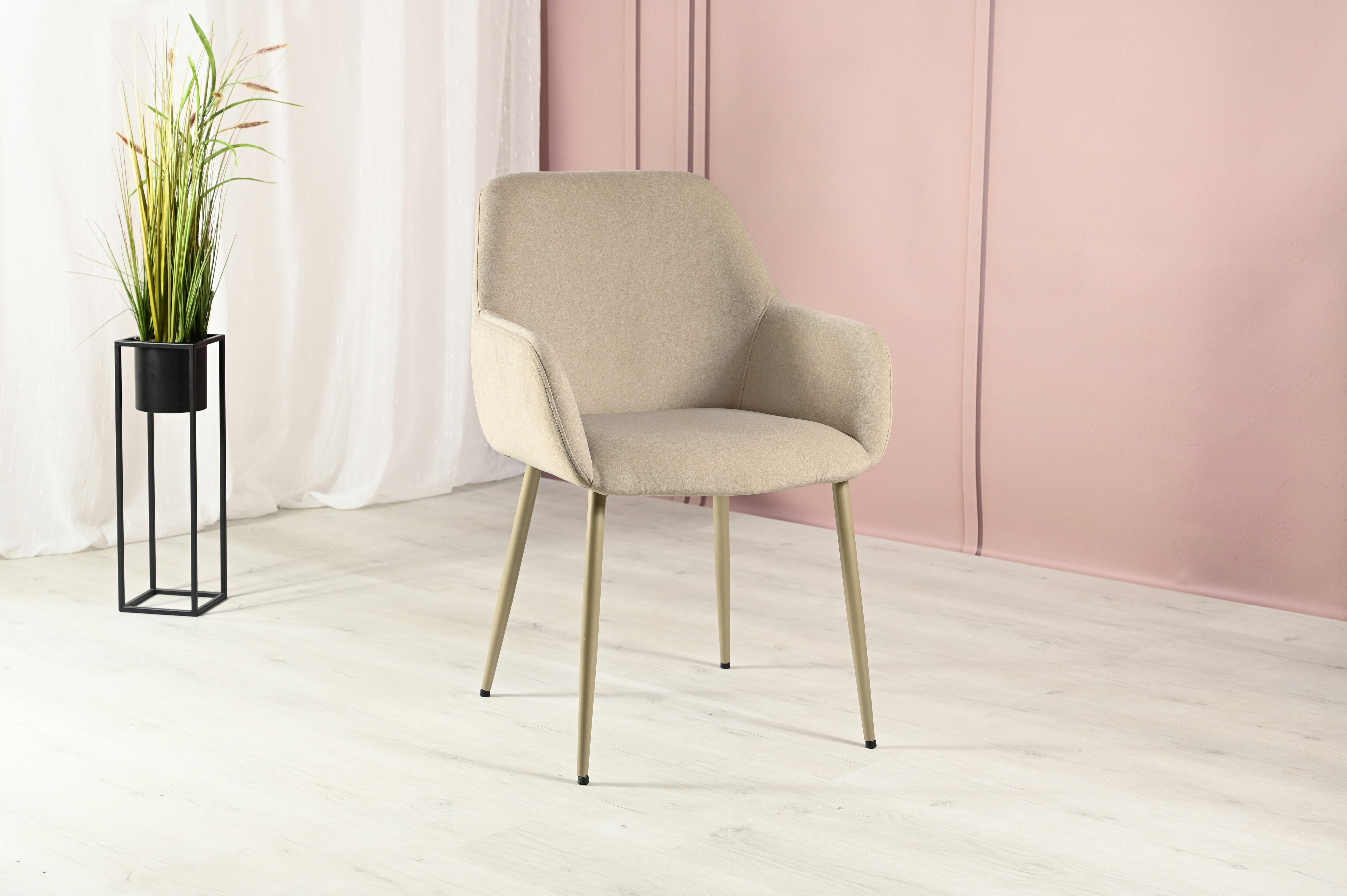 Стілець M-220 макадамія + капучино 10