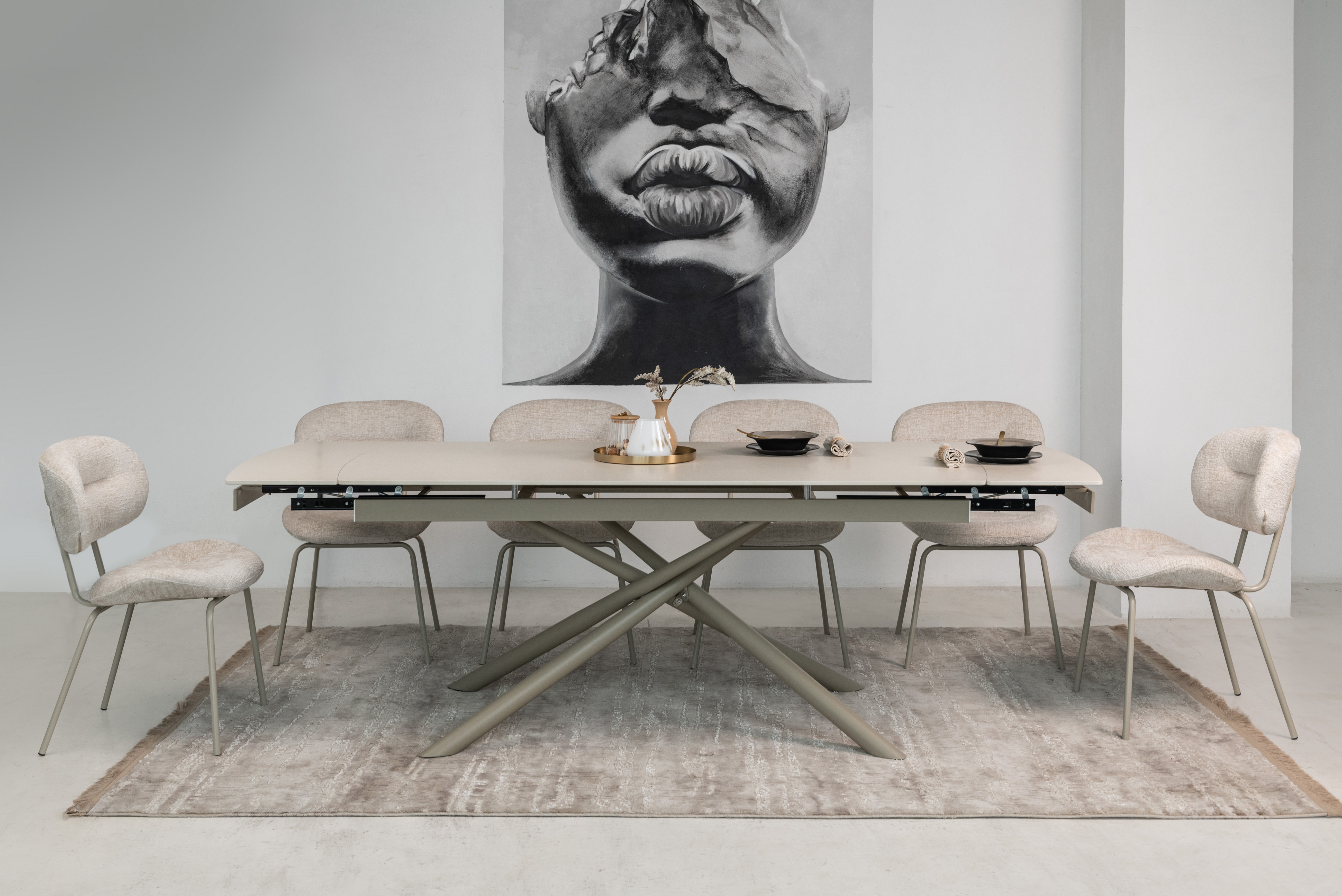 Керамічний стіл Піно TML-1200 венеція делікато + капучино 4