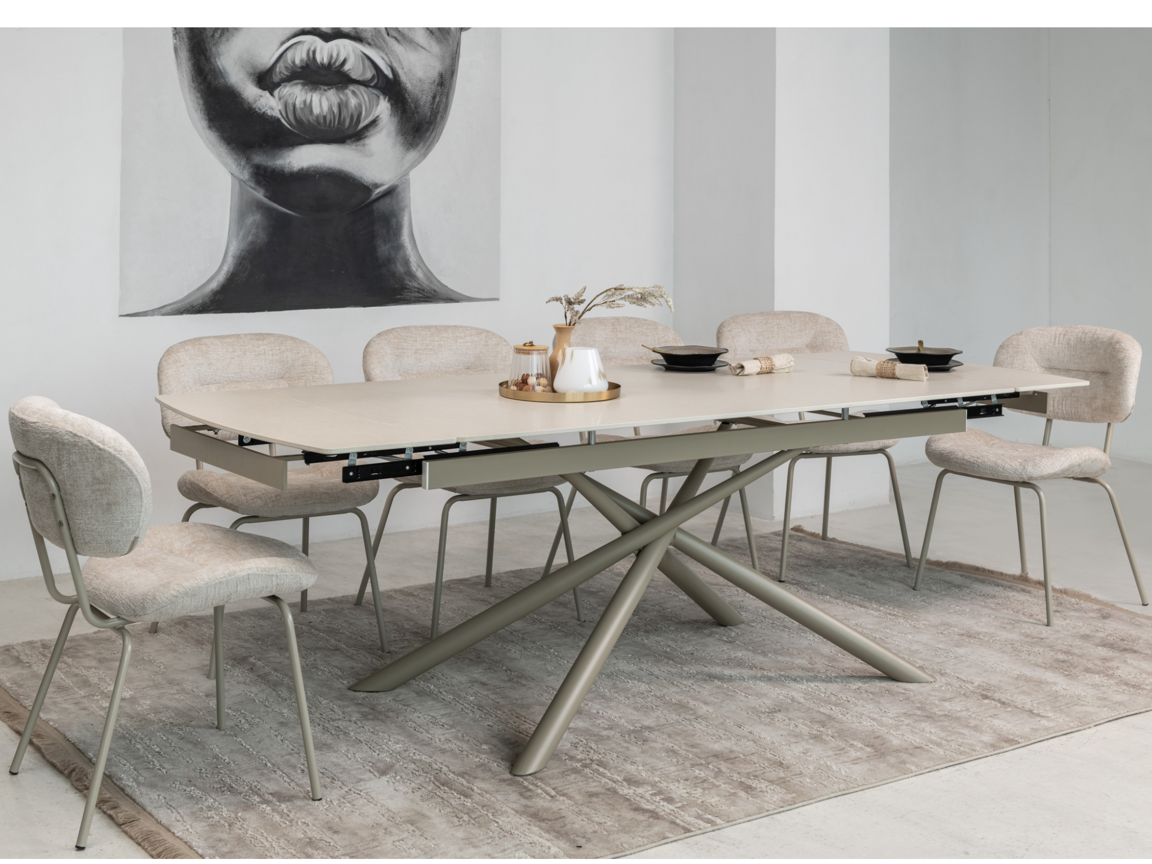 Керамічний стіл Піно TML-1200 венеція делікато + капучино