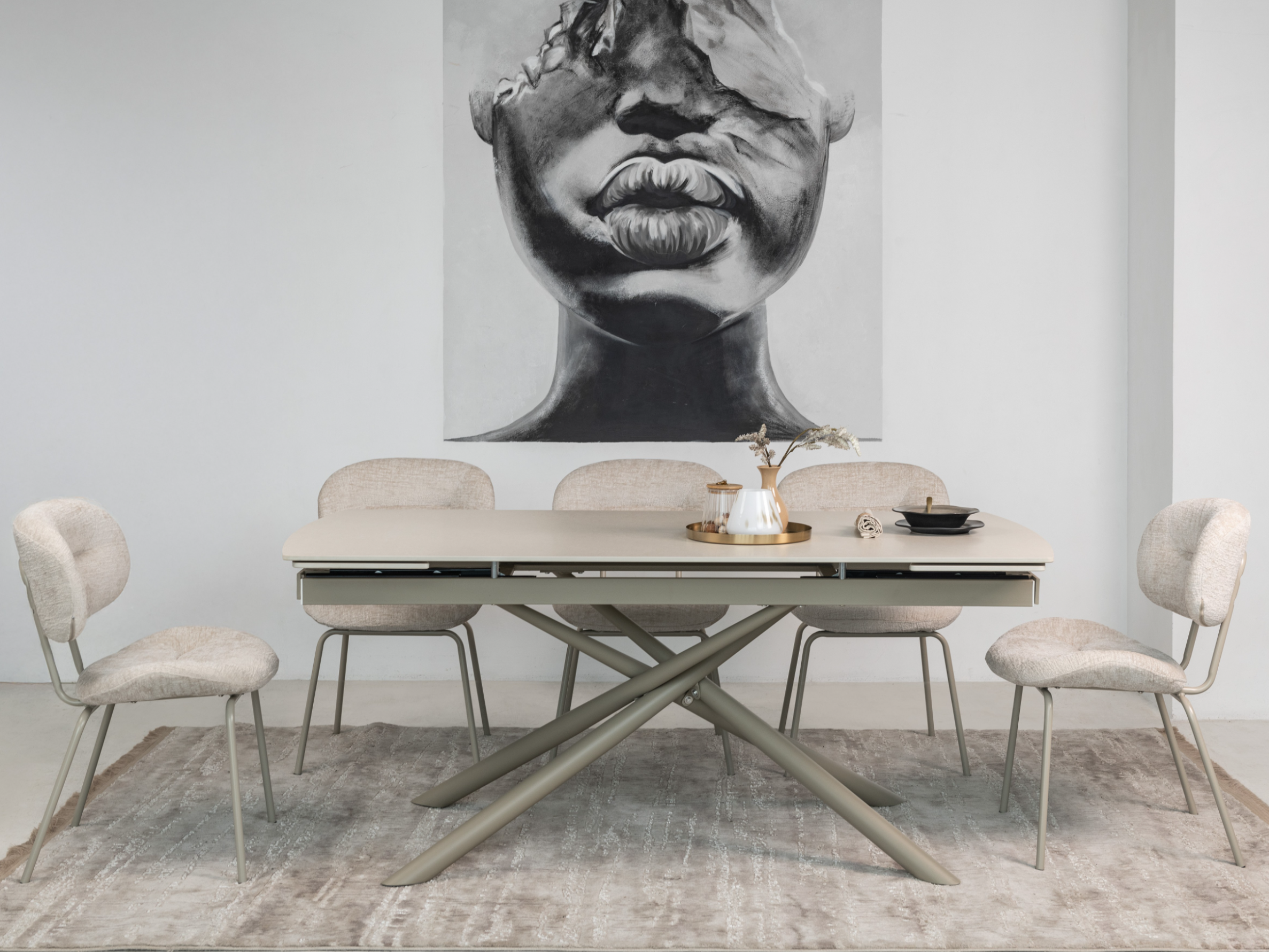 Керамічний стіл Піно TML-1200 венеція делікато + капучино 3