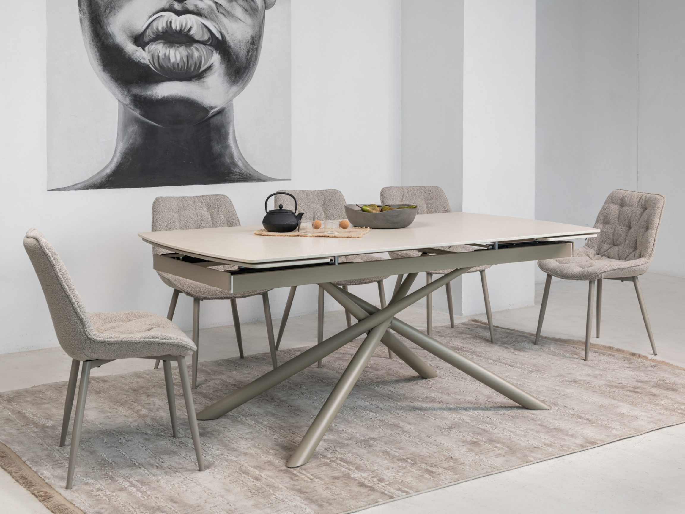 Керамічний стіл Піно TML-1200 венеція делікато + капучино 8