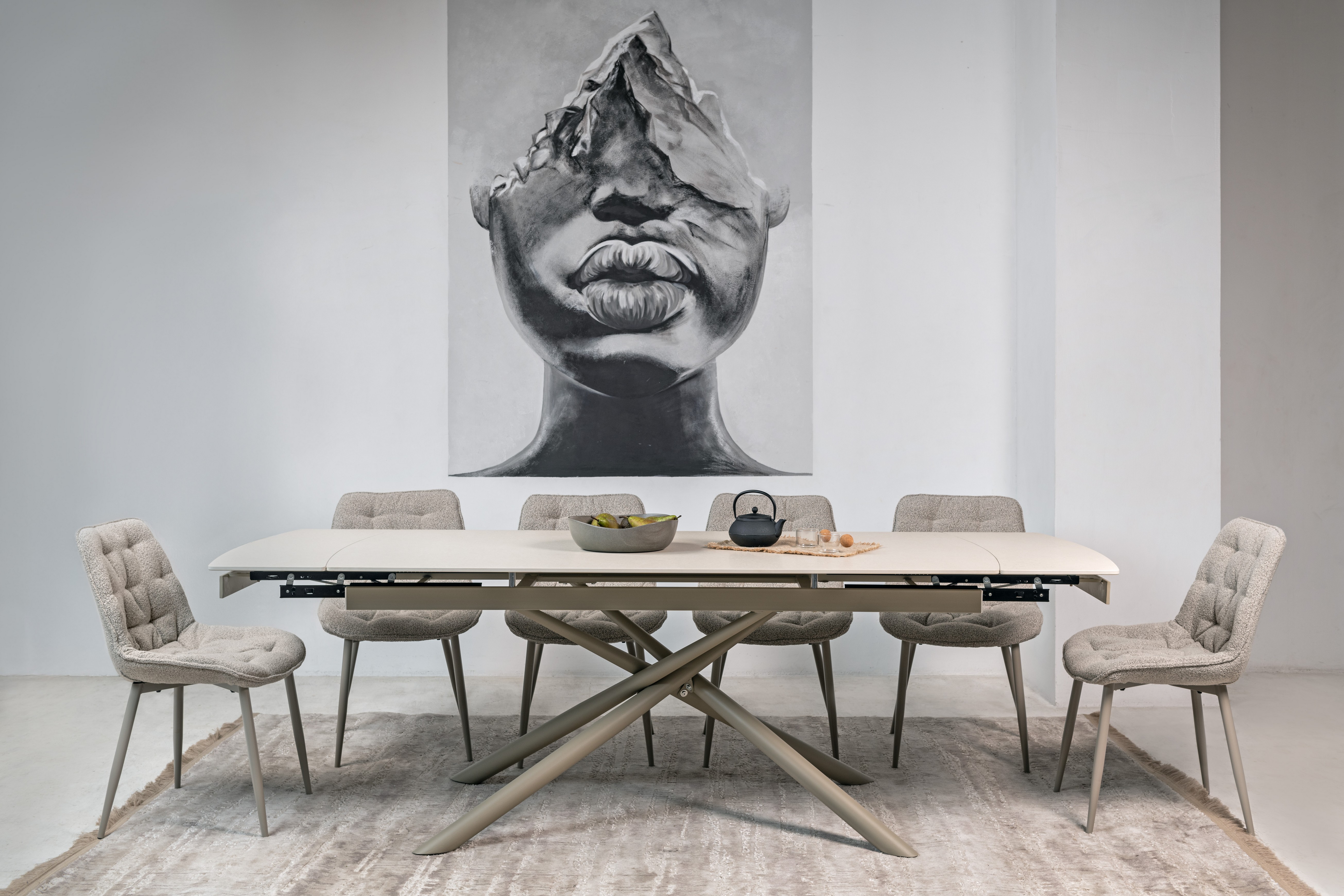 Керамічний стіл Піно TML-1200 венеція делікато + капучино 10