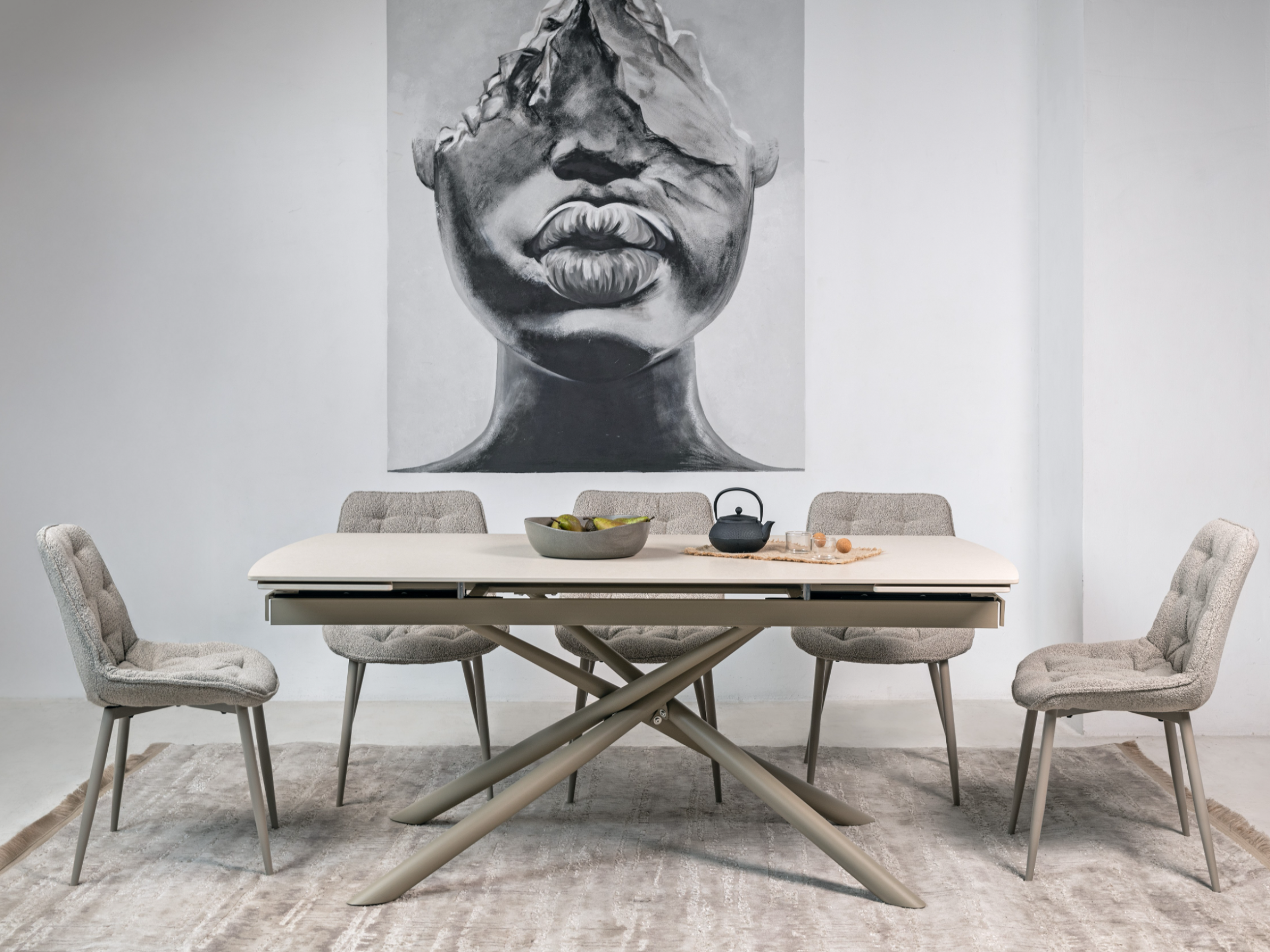 Керамічний стіл Піно TML-1200 венеція делікато + капучино 9