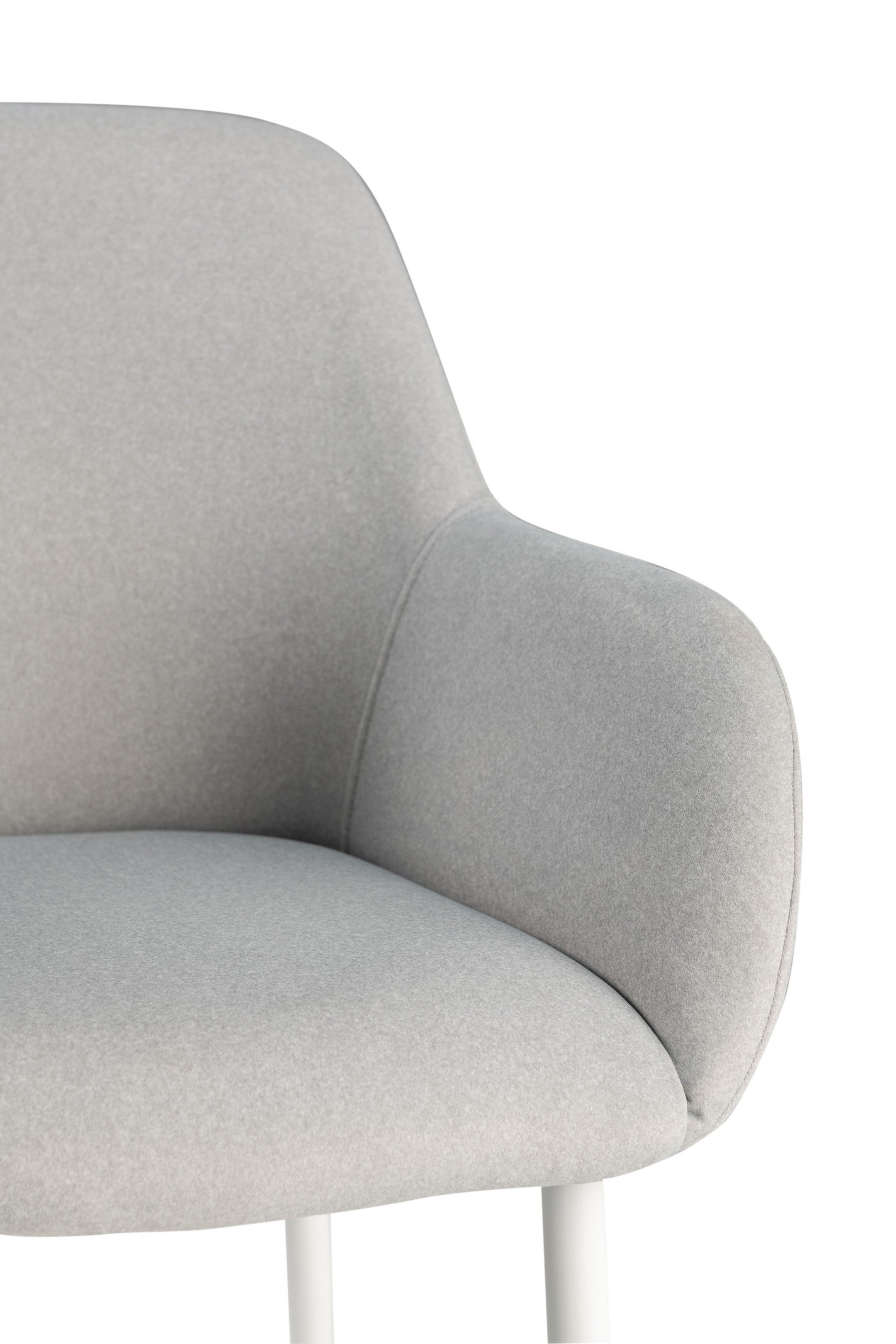 Стілець M-220 устричний + білий 8