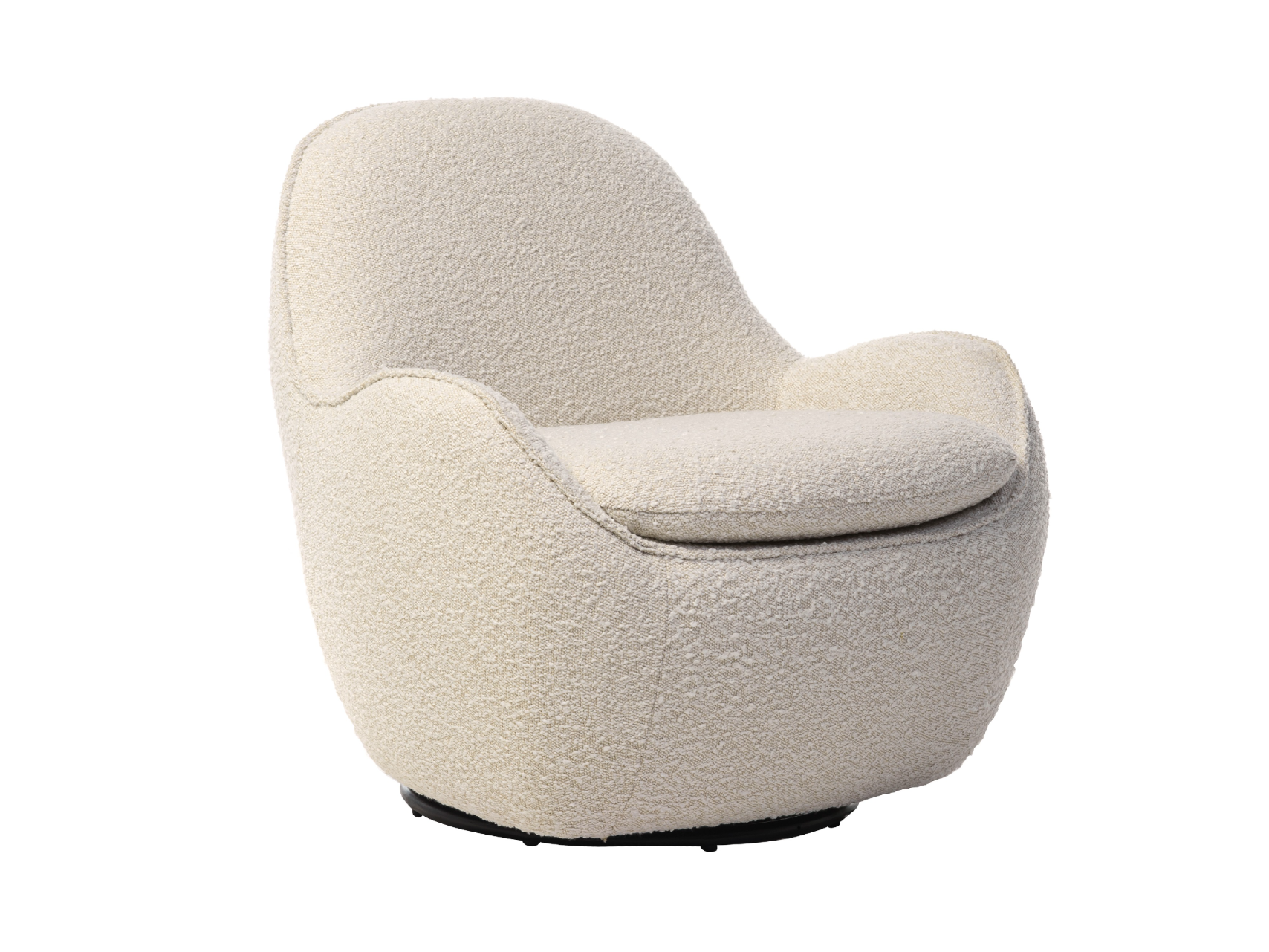 Поворотне крісло "Каллісто" айворі