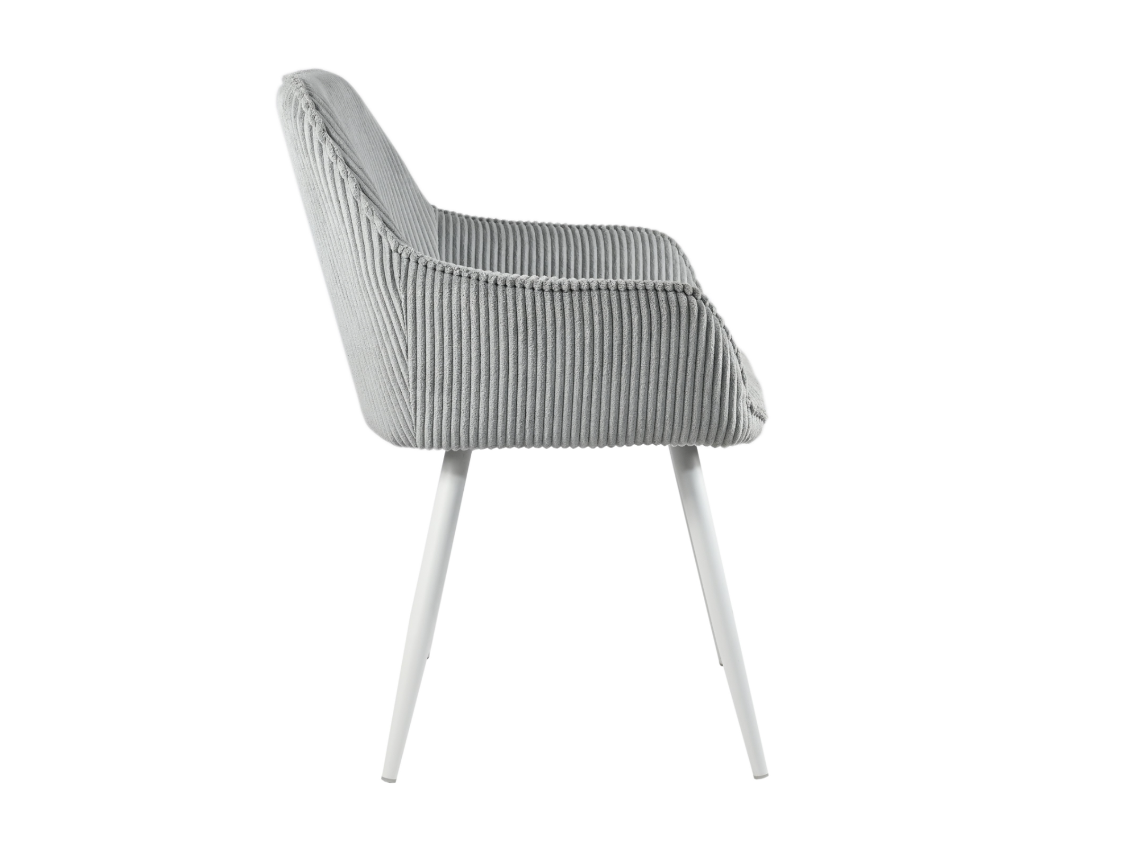 Стілець M-240 сивий + білий 2