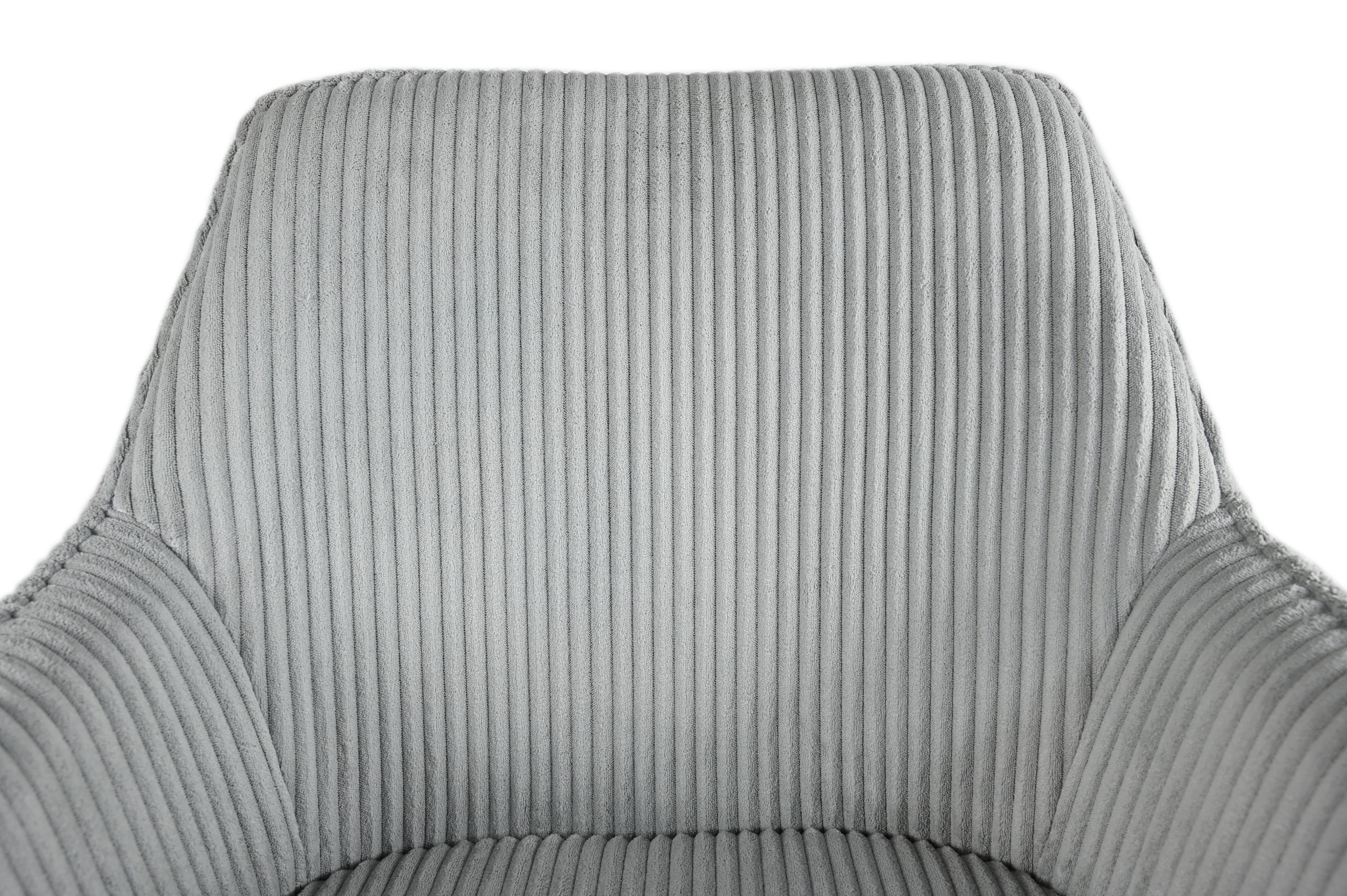 Стілець M-240 сивий + білий 6