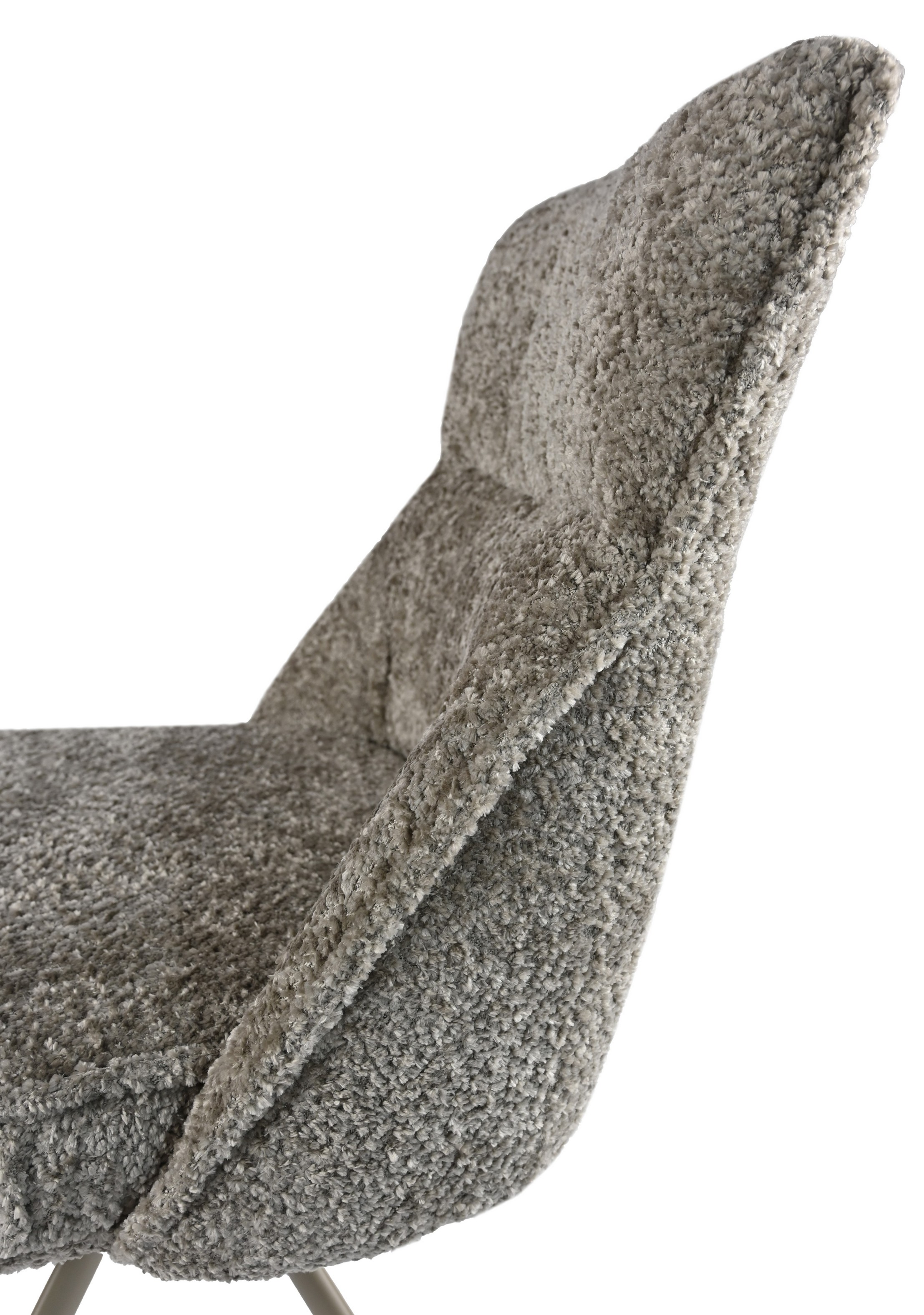 Стілець поворотний R-168 перлинний тауп + капучино 9