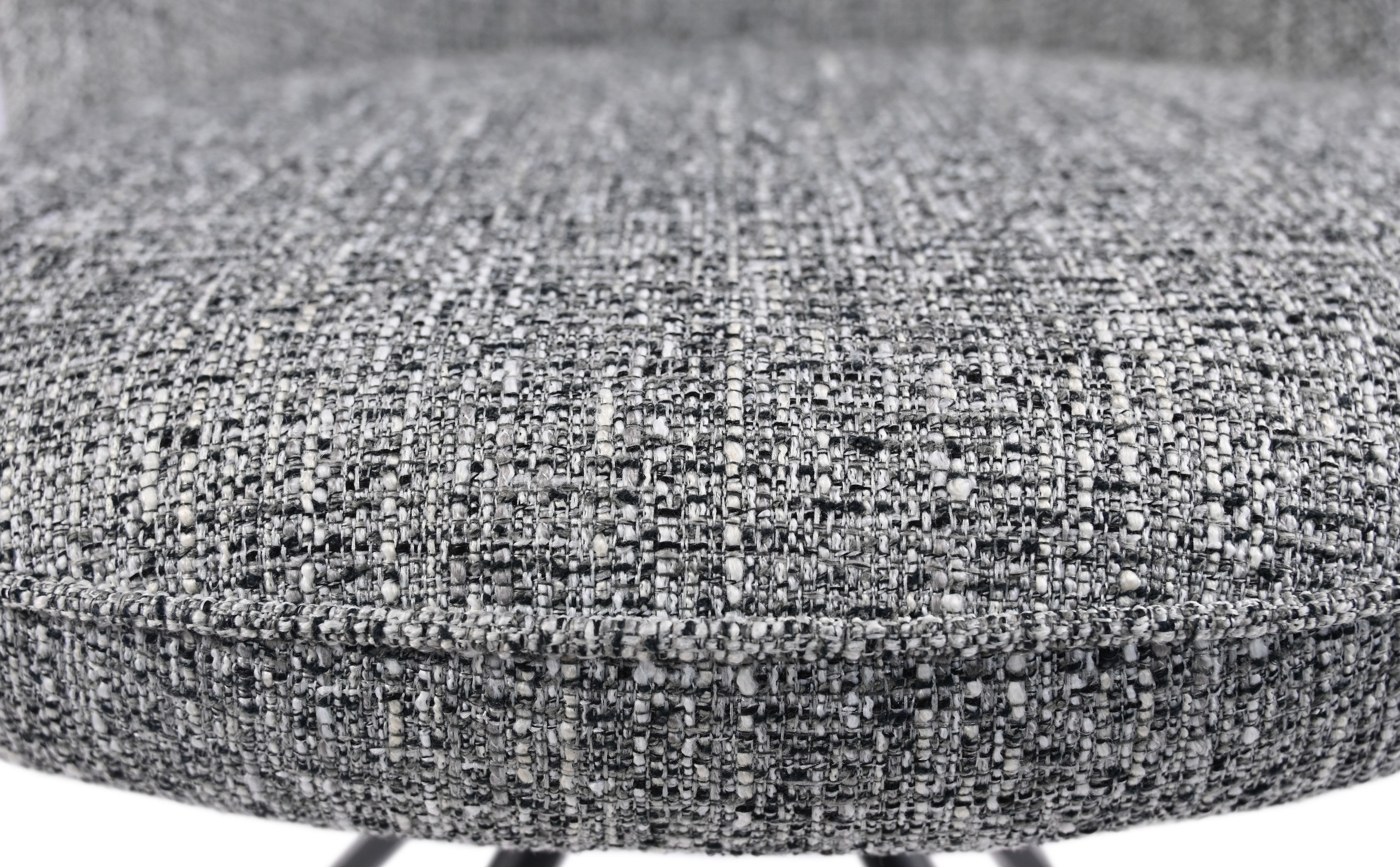 Стілець поворотний R-160 графітовий твід + чорний 7