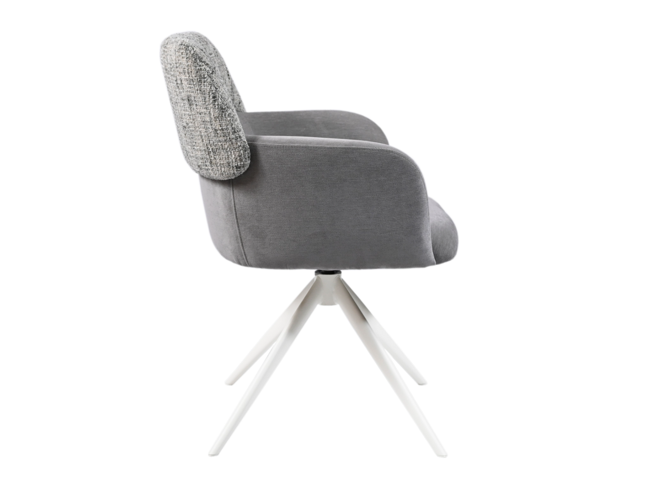 Стілець поворотний R-165 прованс + білий 2