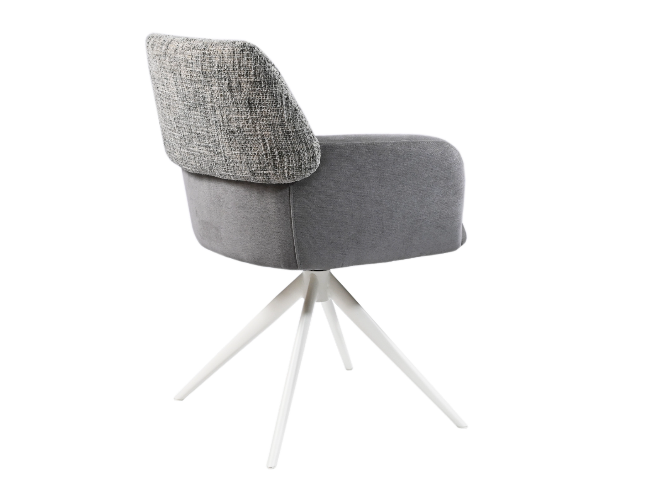 Стілець поворотний R-165 прованс + білий 3