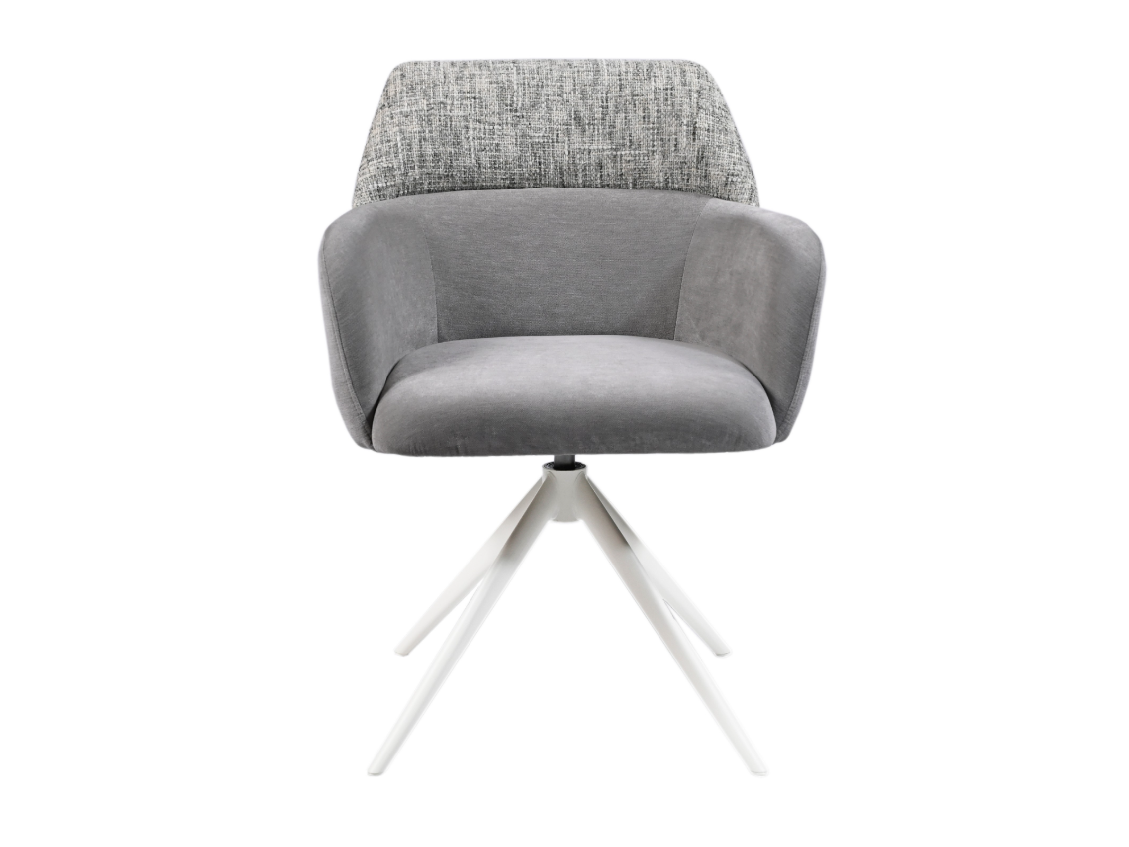 Стілець поворотний R-165 прованс + білий 5