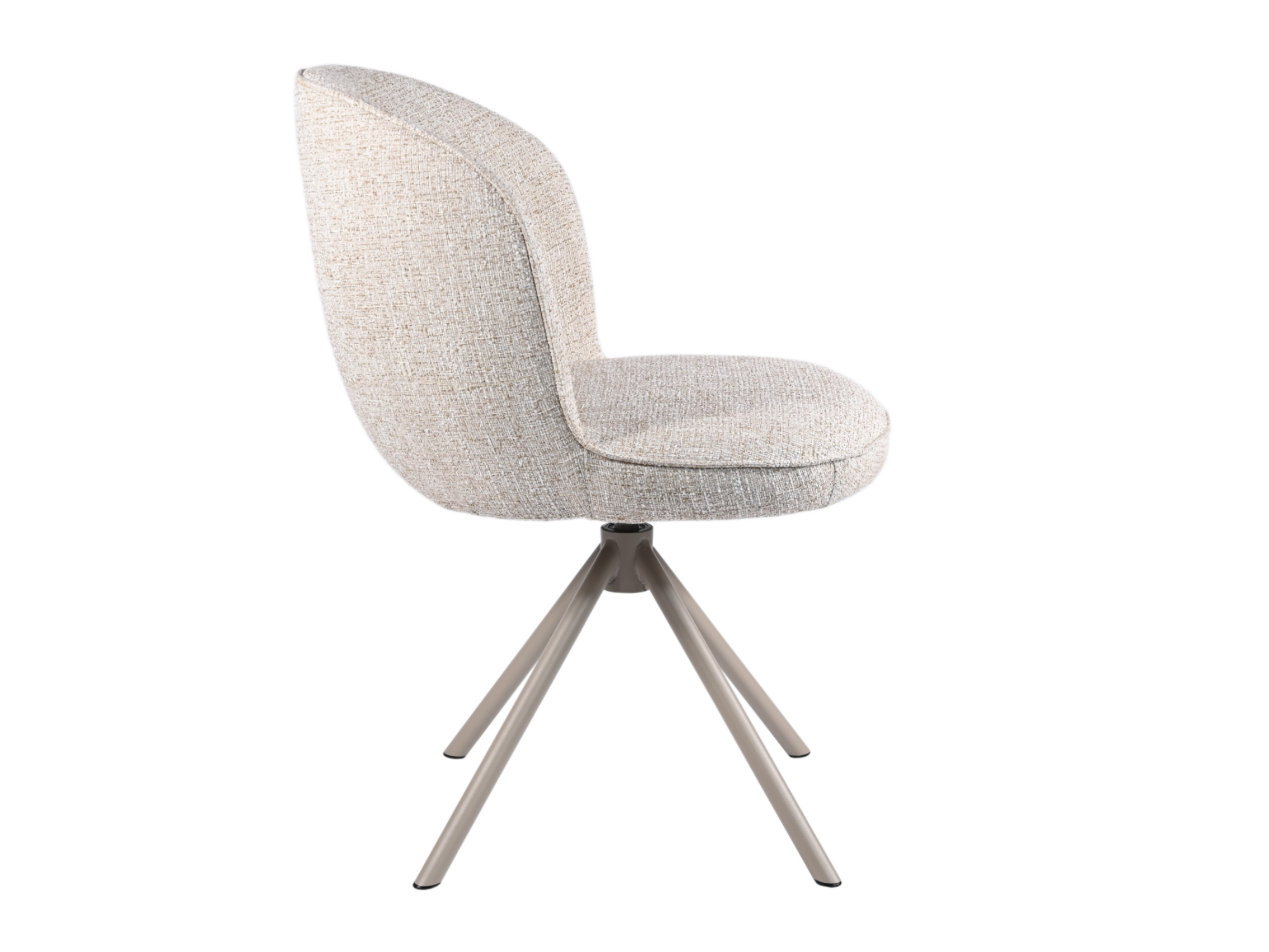 Стілець поворотний R-160 френч ваніль + капучино 2