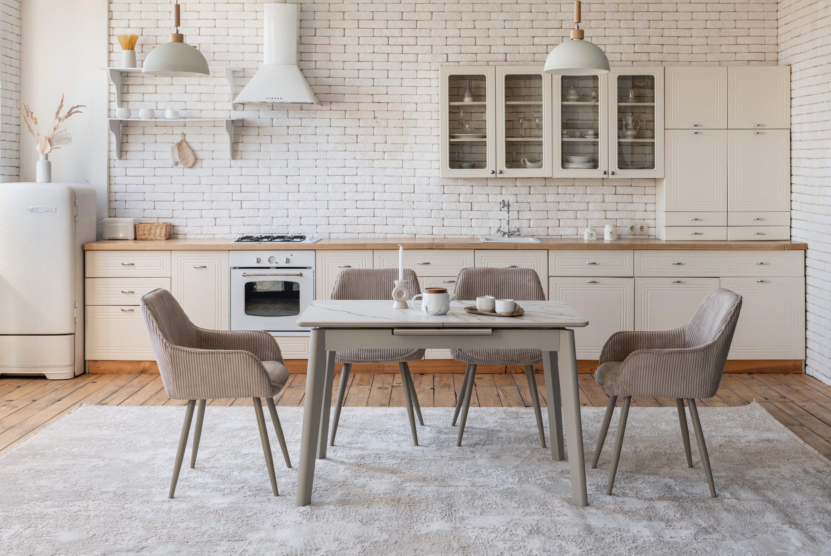 Керамічний стіл TM-76 голден сенд + теплий пісок 4