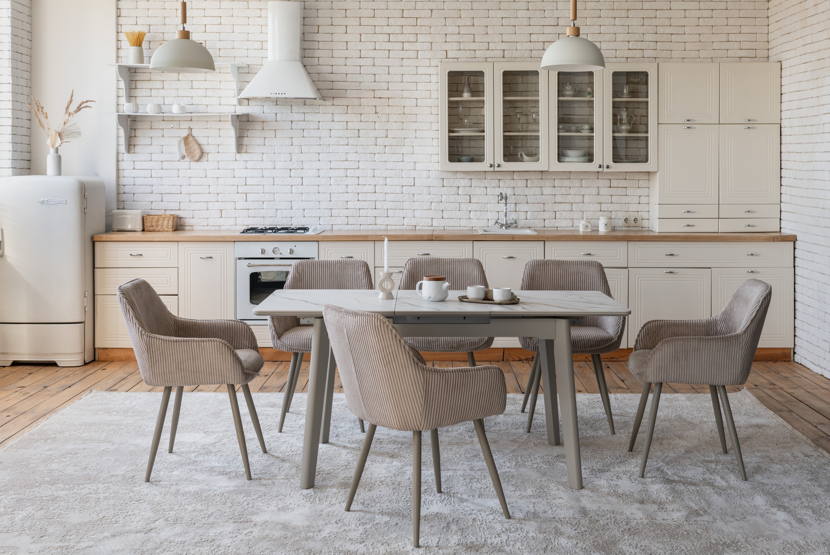 Керамічний стіл TM-76 голден сенд + теплий пісок 6