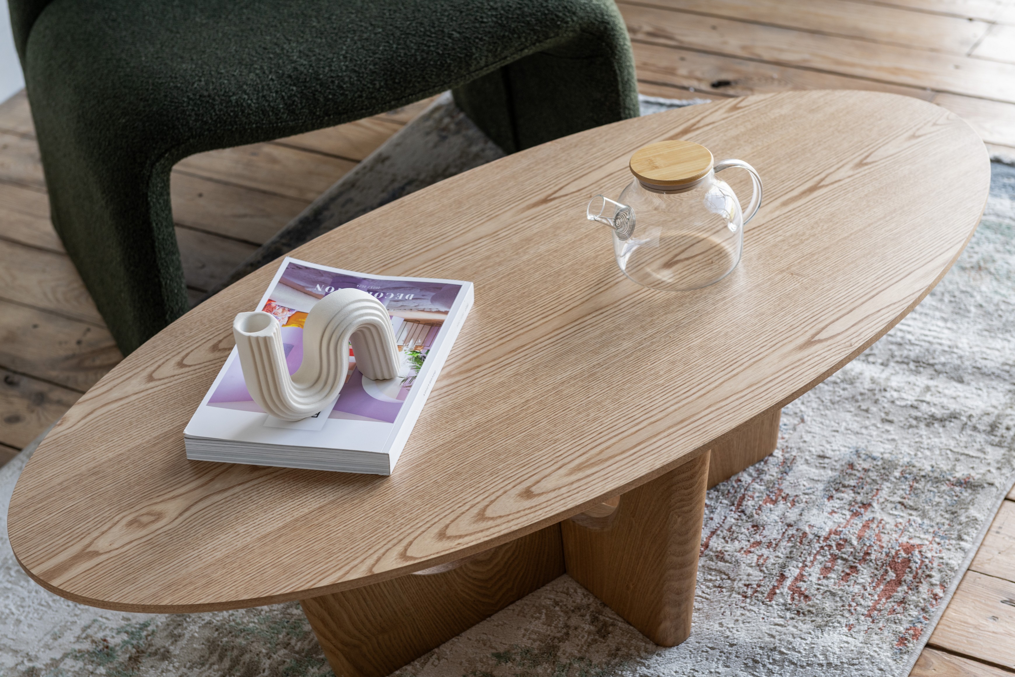 Журнальний стіл Матео C-315 ясень 2