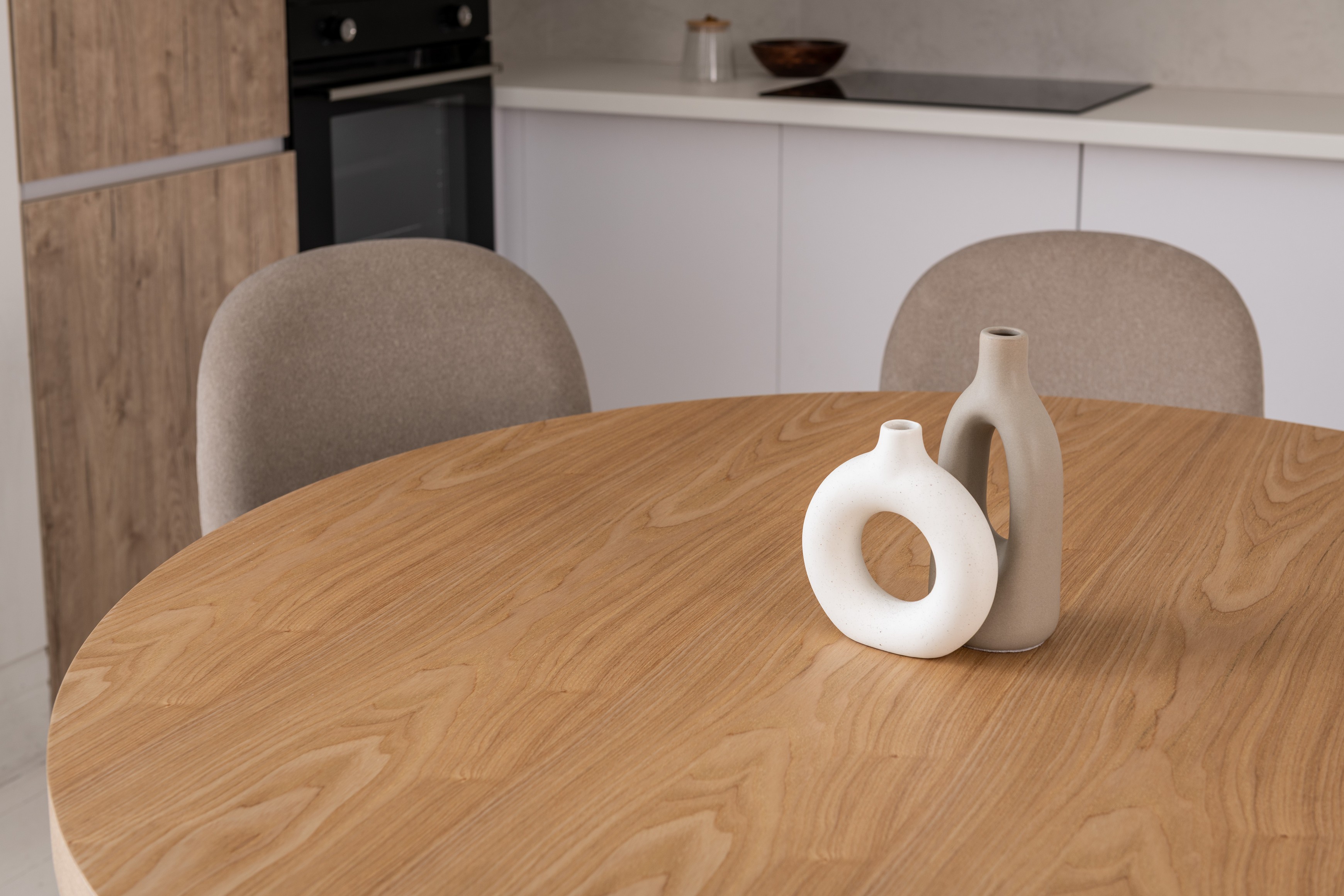 Стіл шпоноване МДФ Амбра TM-235 ясень + теплий пісок 9