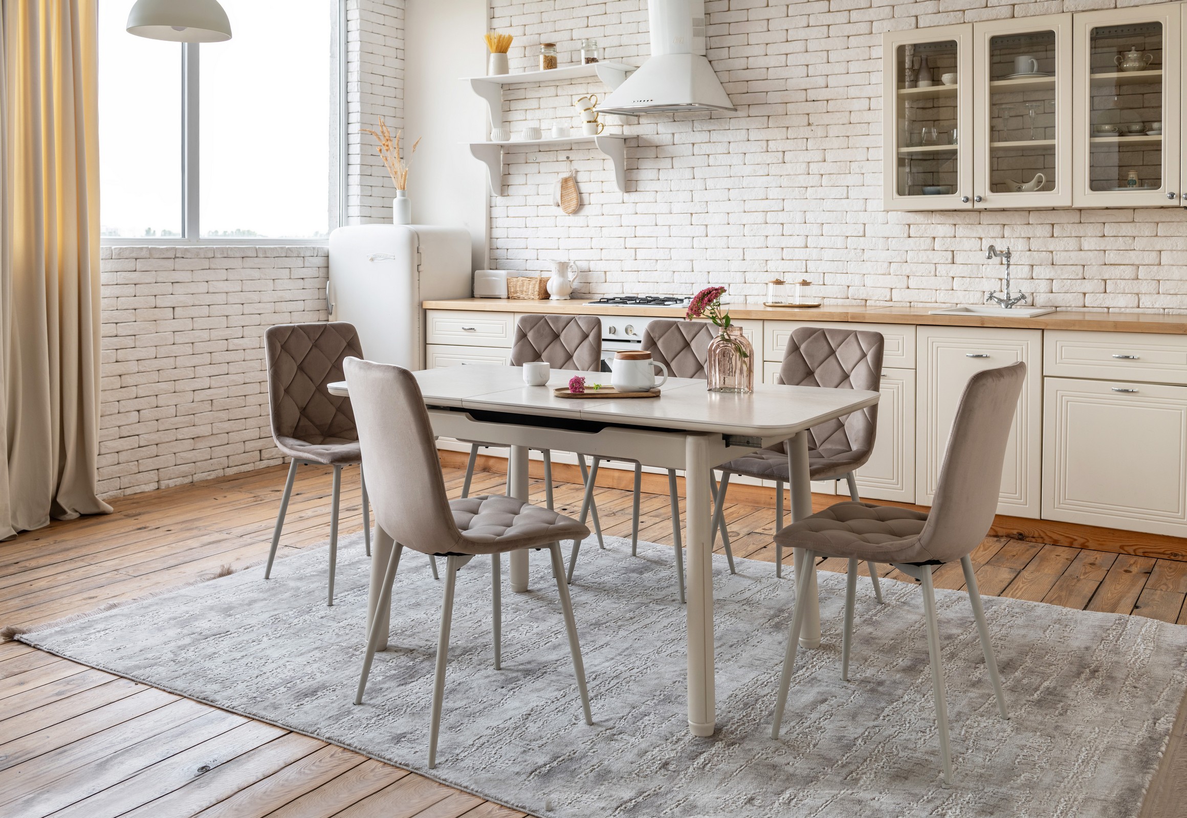 Стілець N-41 капучино велюр + капучино 10