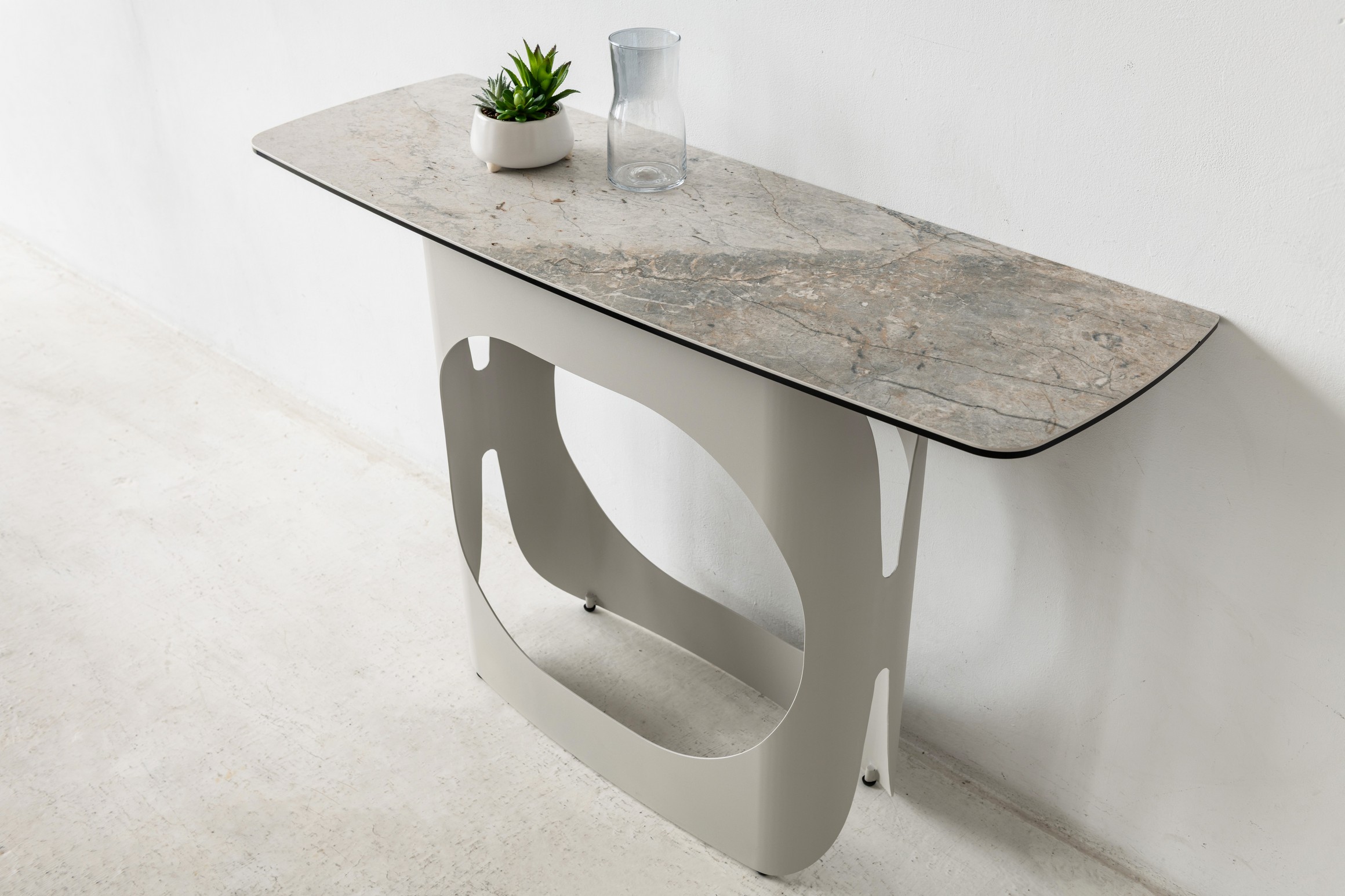 Консоль "Арно" сілвер рівер + айворі 5